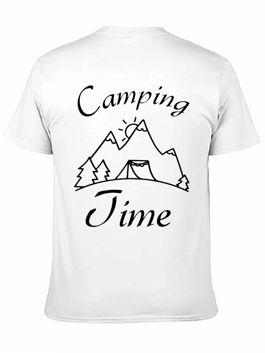 Camping Time Graphic T-Shirt
