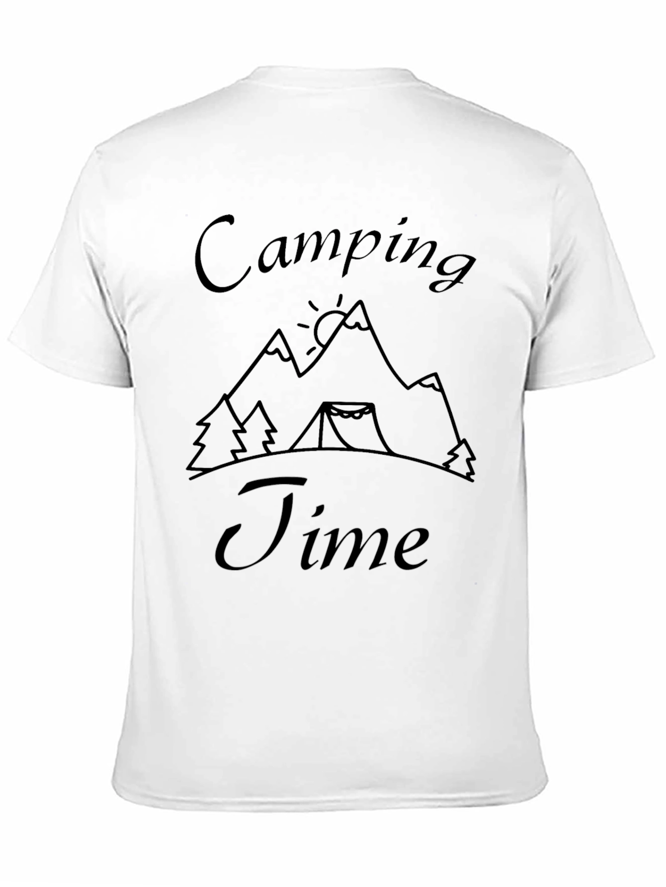 Camping Time Graphic T-Shirt