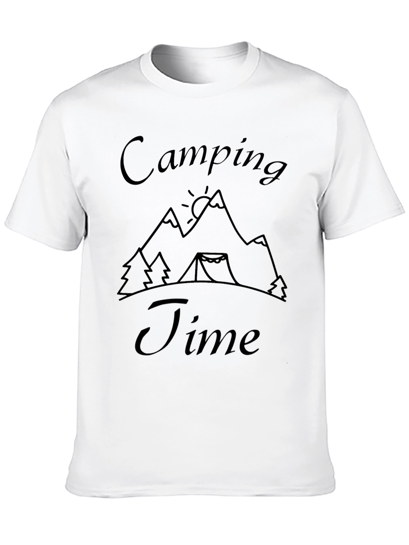 Camping Time Graphic T-Shirt