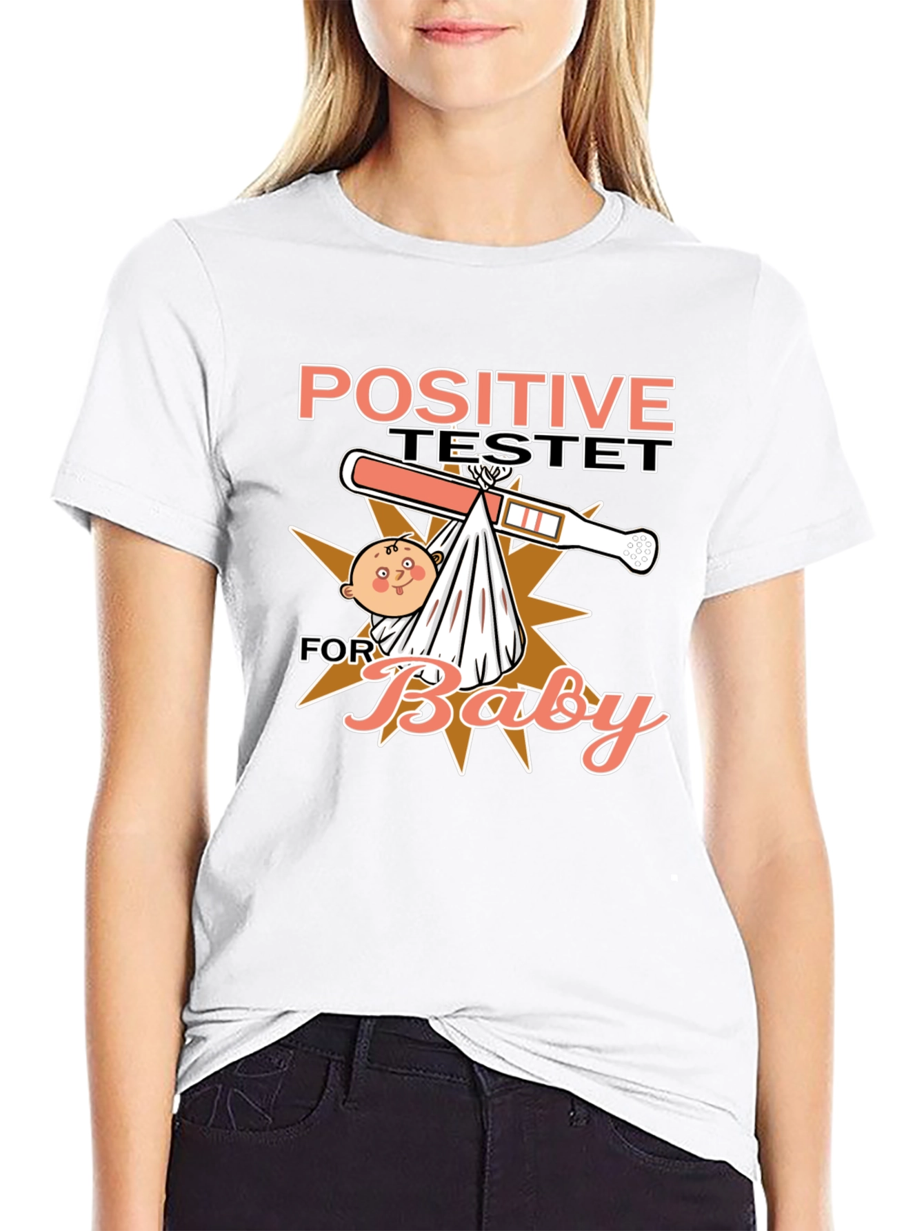 Positive Test Baby Humor T-Shirt