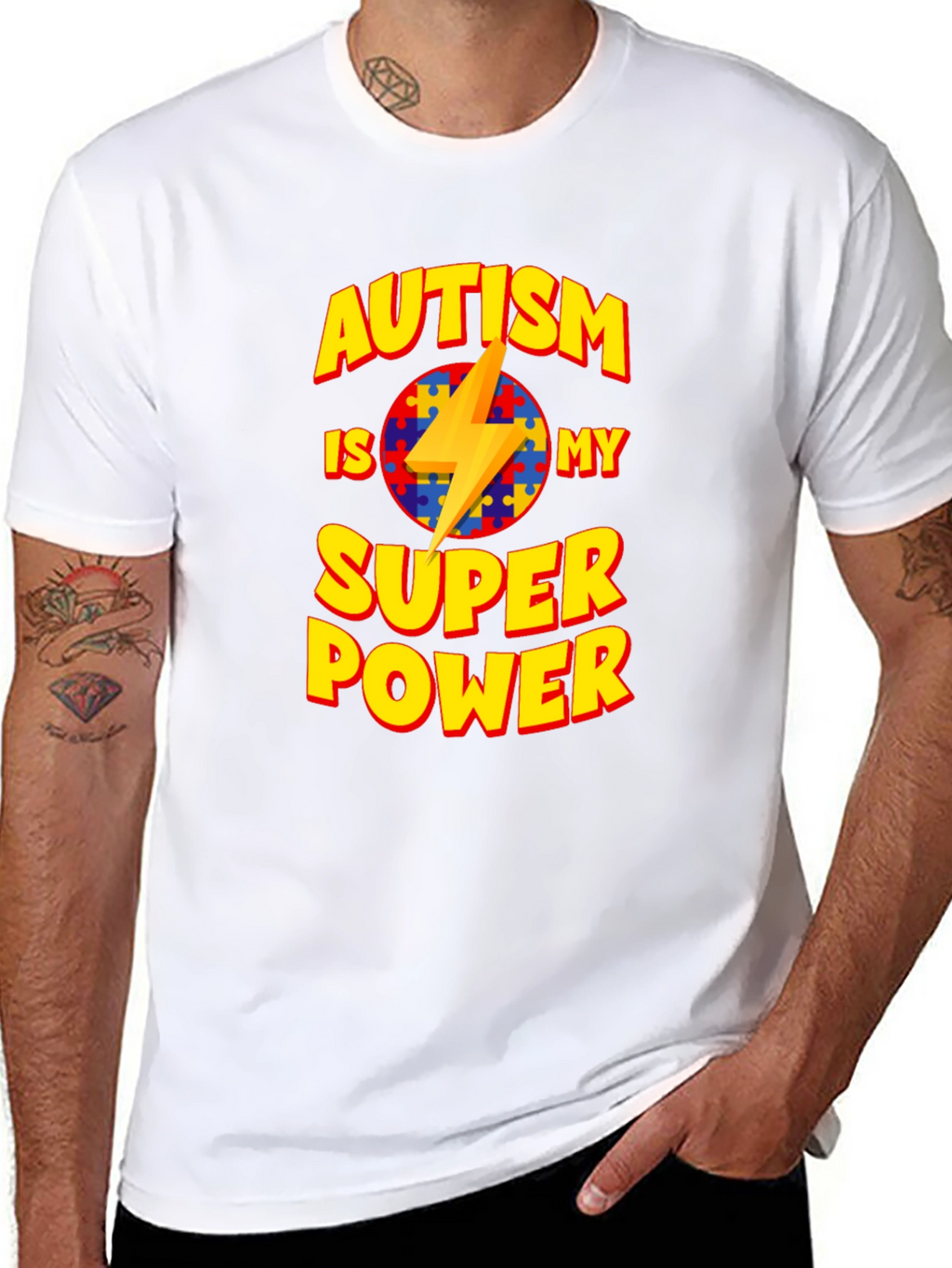 Autism is My Super Power T-Shirt