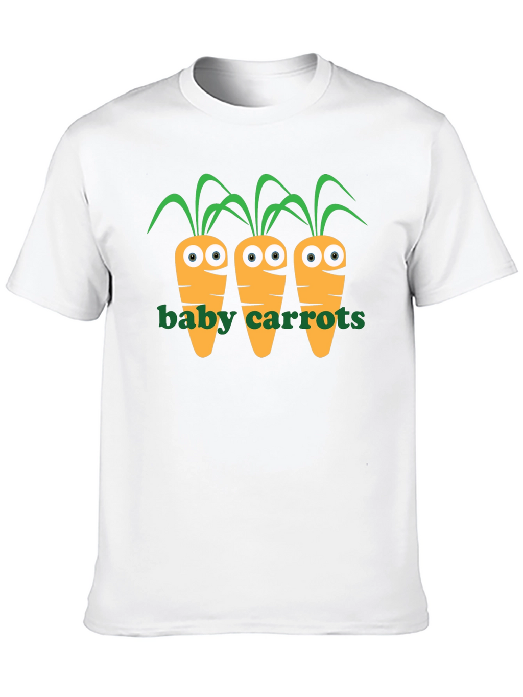 Cute Carrots Graphic T-Shirt - Fun & Unique Design