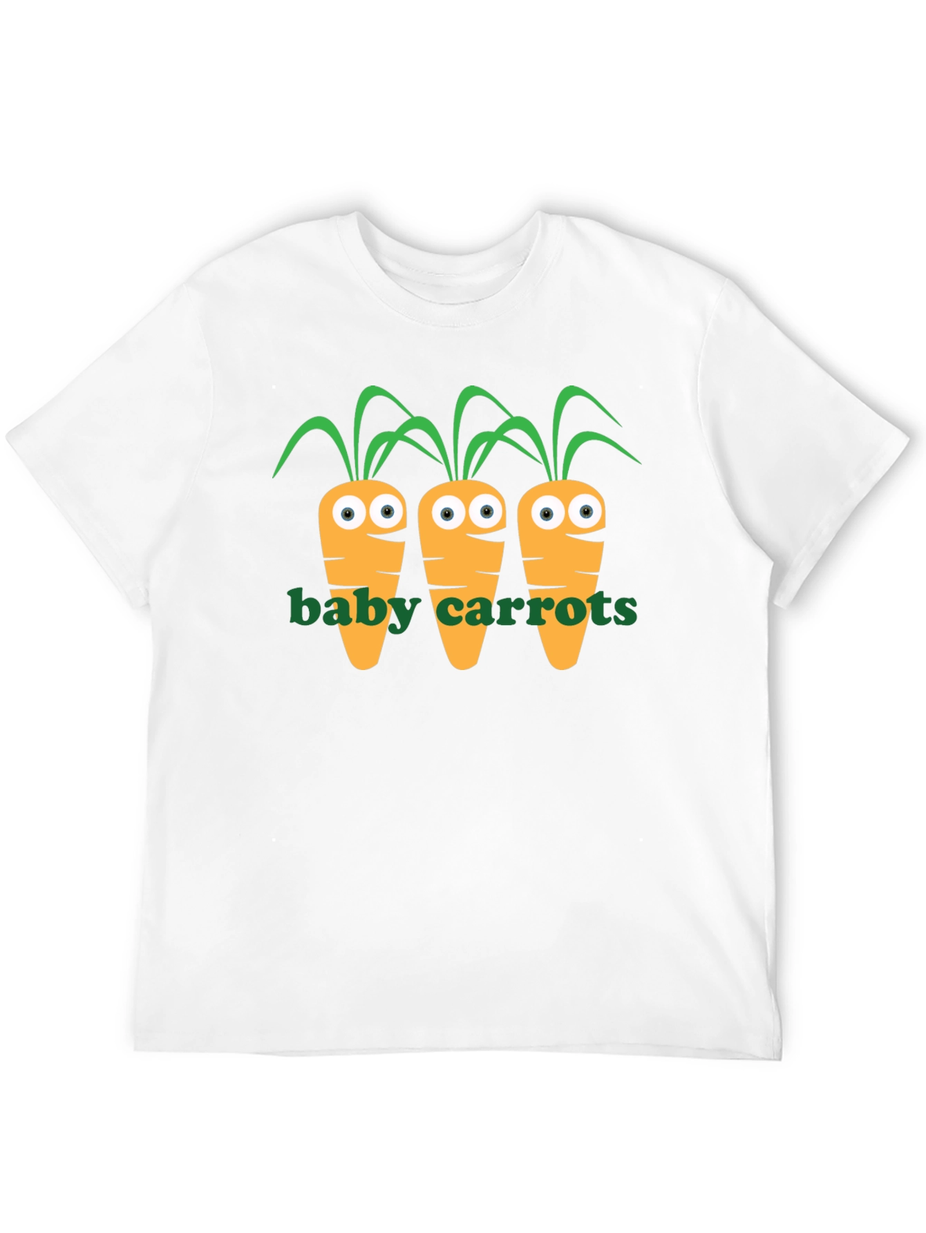 Cute Carrots Graphic T-Shirt - Fun & Unique Design
