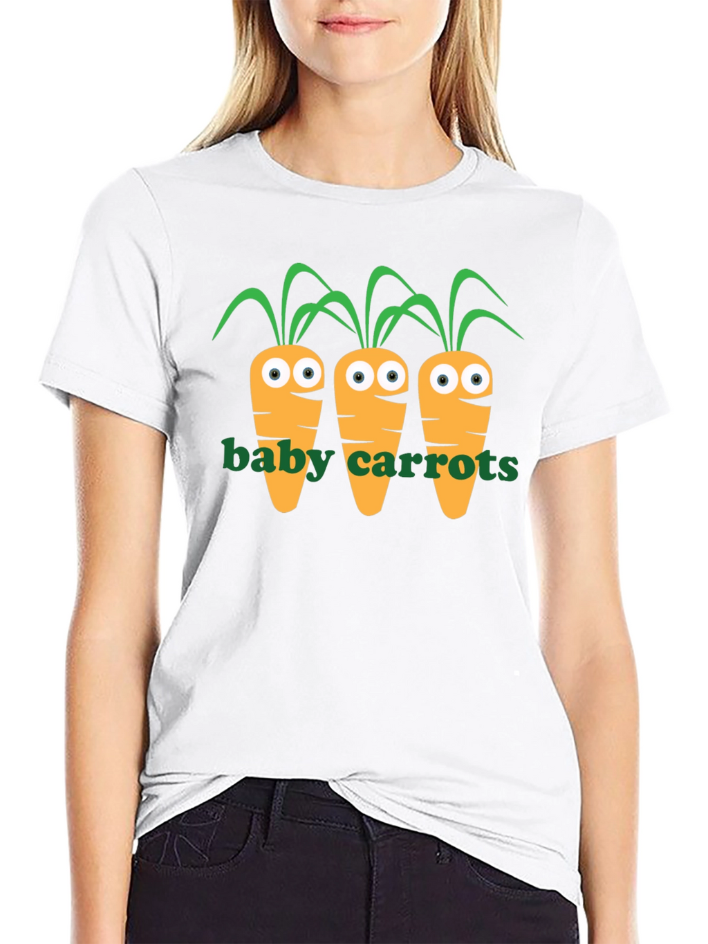 Cute Carrots Graphic T-Shirt - Fun & Unique Design