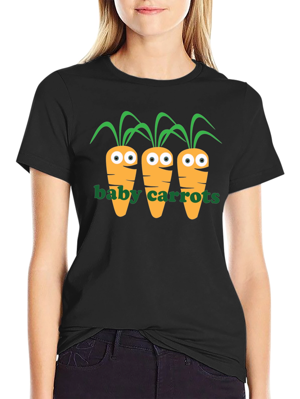 Cute Carrots Graphic T-Shirt - Fun & Unique Design