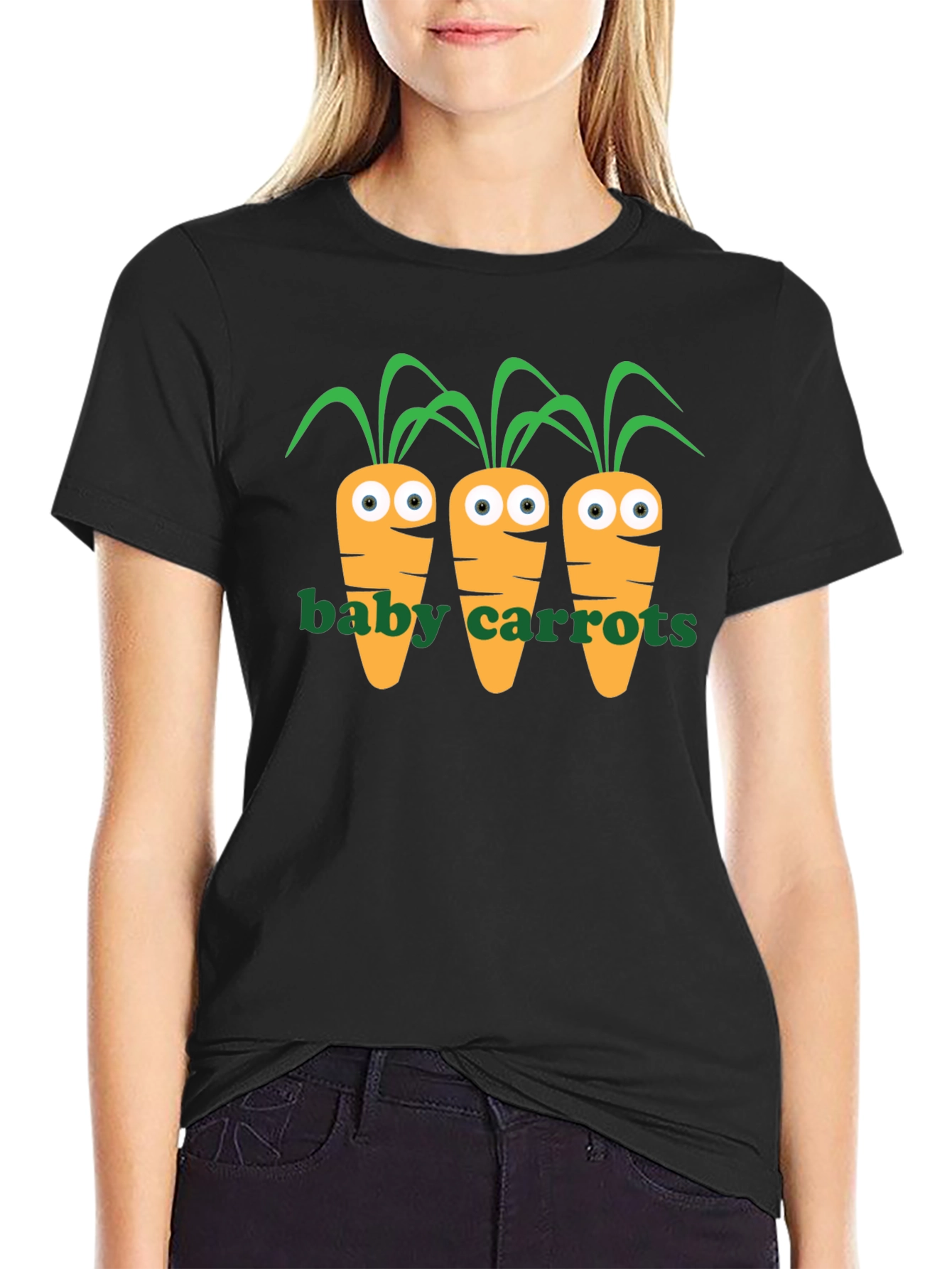 Cute Carrots Graphic T-Shirt - Fun & Unique Design