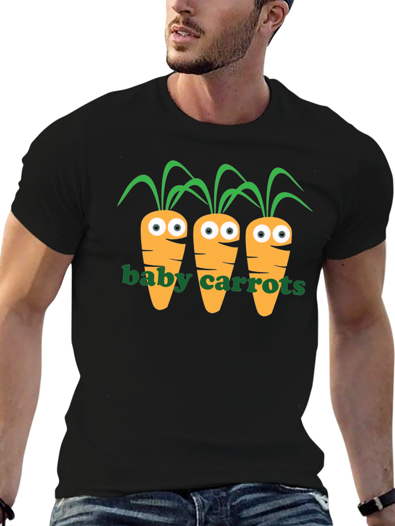 Cute Carrots Graphic T-Shirt - Fun & Unique Design