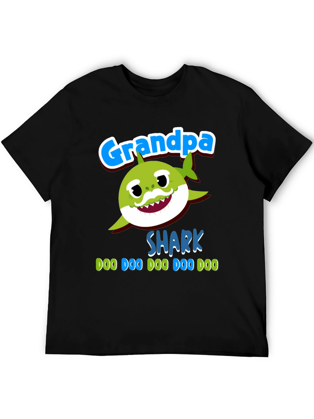 Grandpa Shark Graphic Tee - Doo Doo Doo