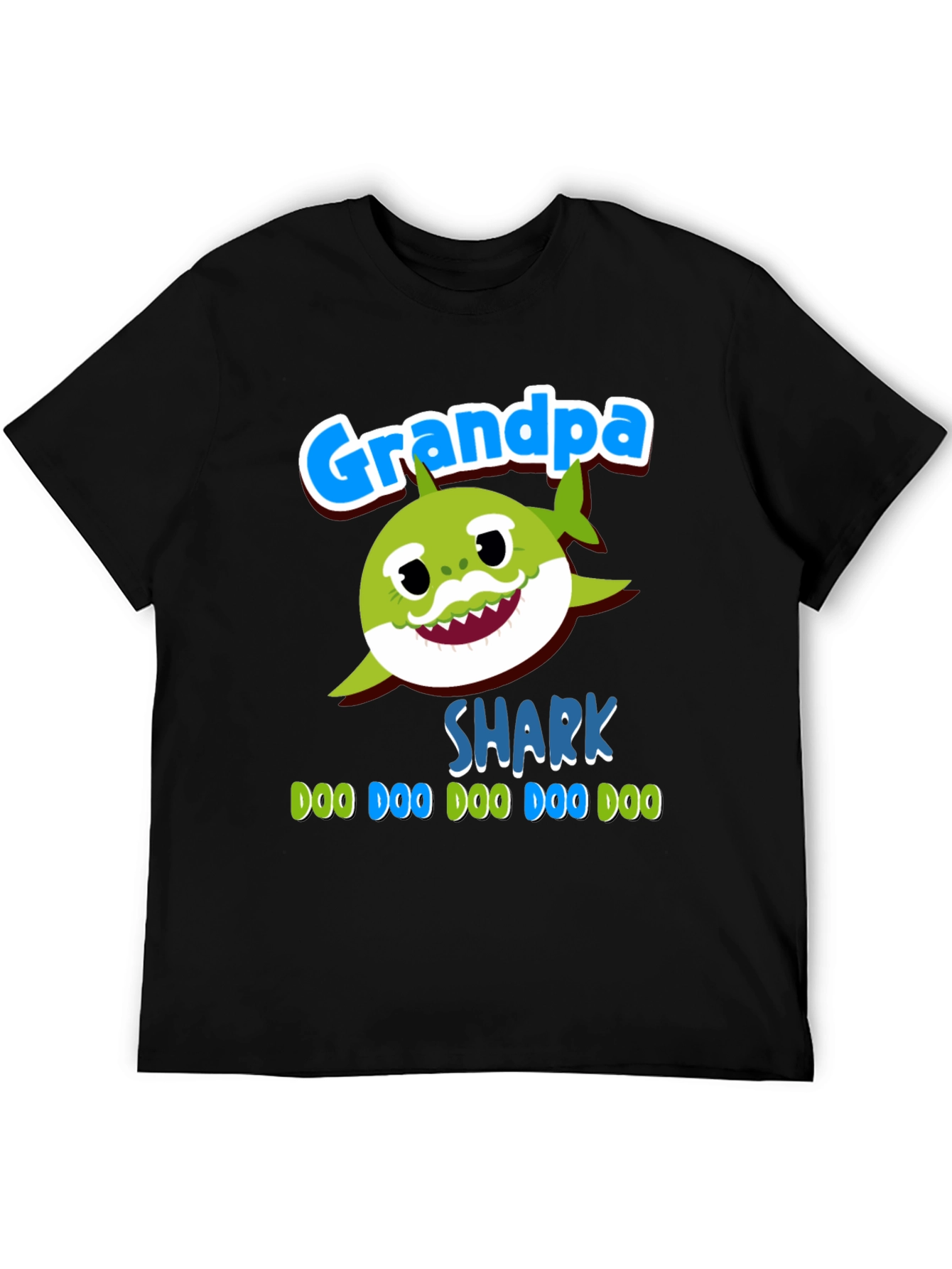 Grandpa Shark Graphic Tee - Doo Doo Doo