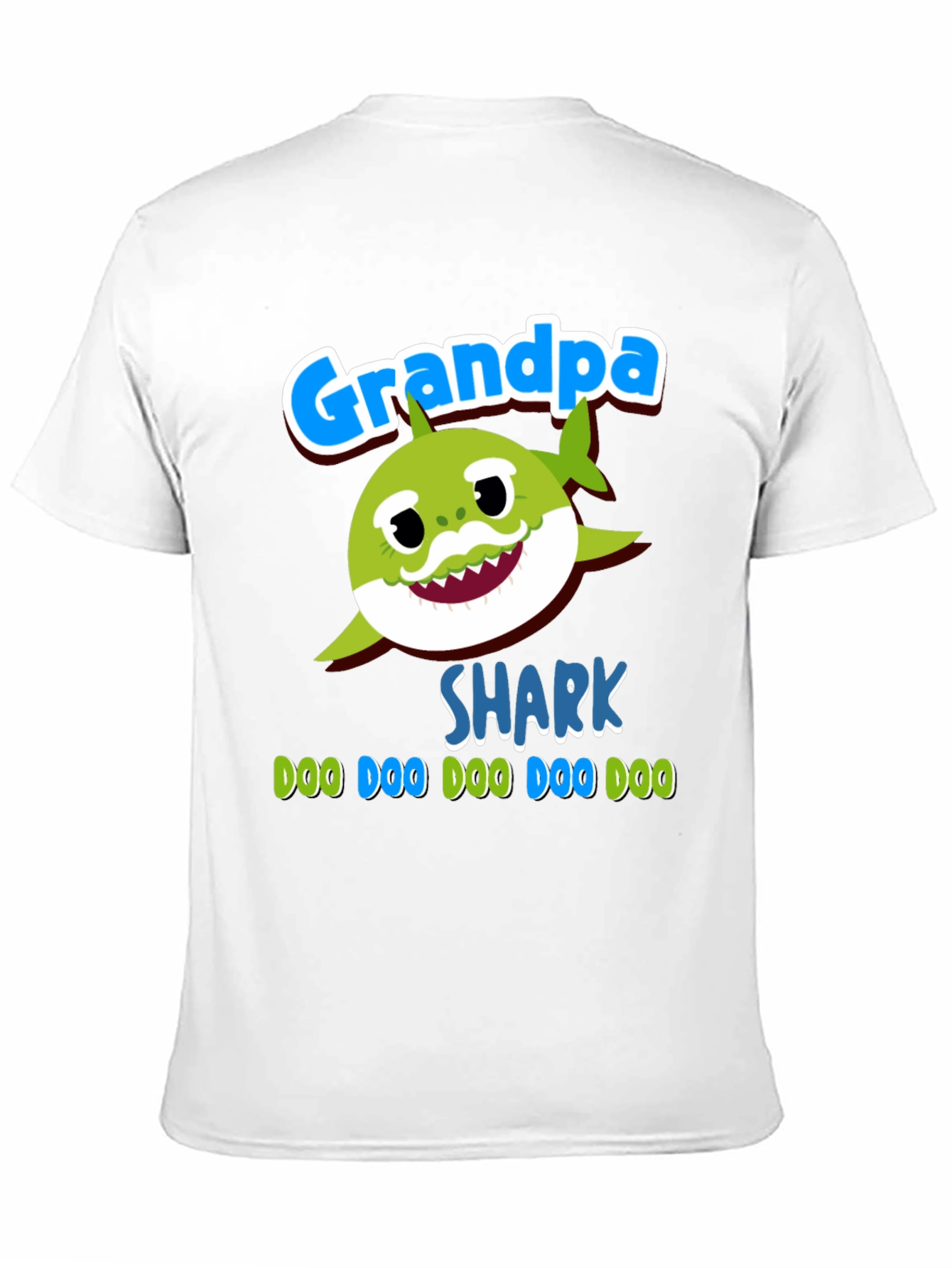 Grandpa Shark Graphic Tee - Doo Doo Doo