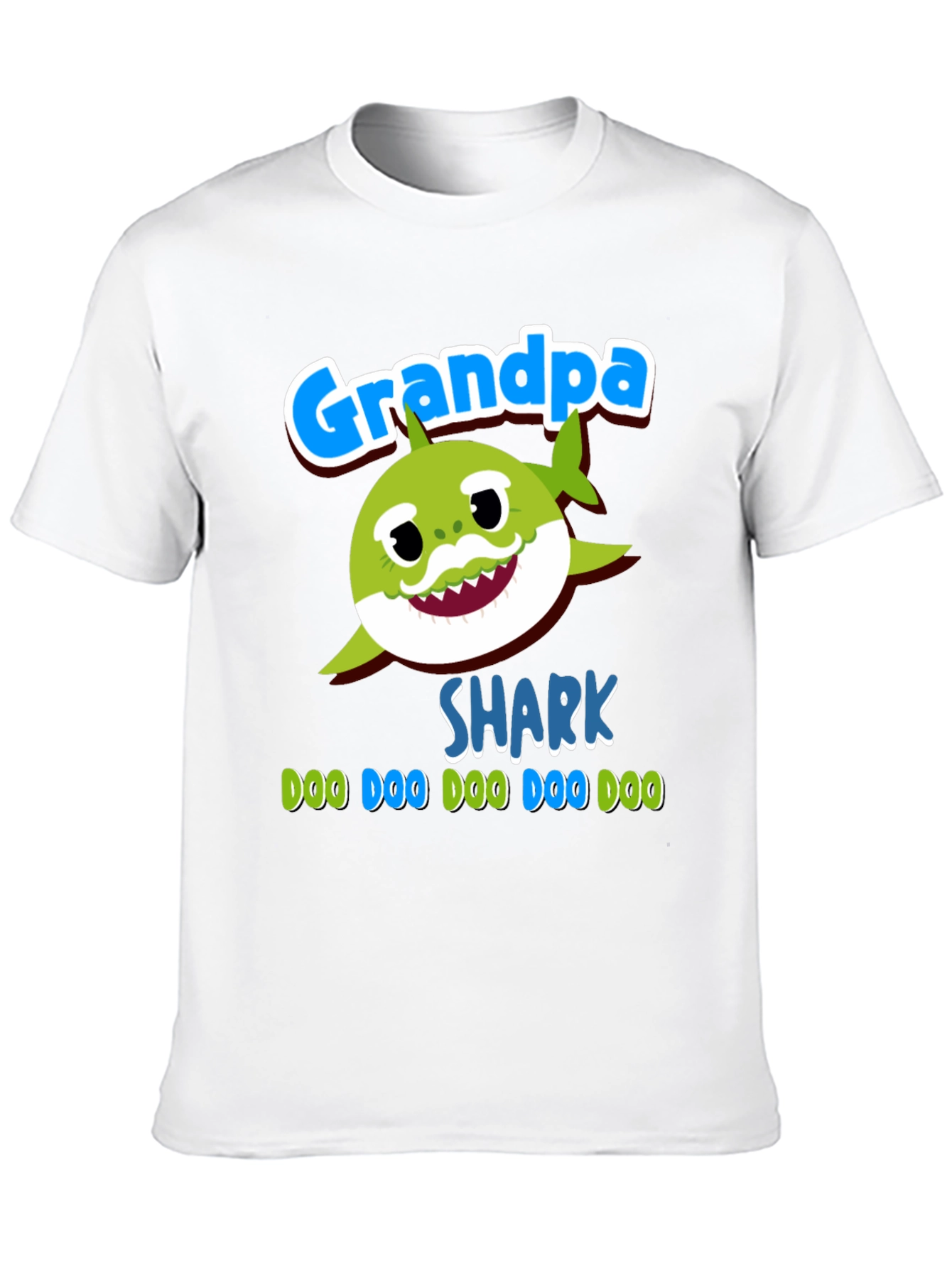 Grandpa Shark Graphic Tee - Doo Doo Doo