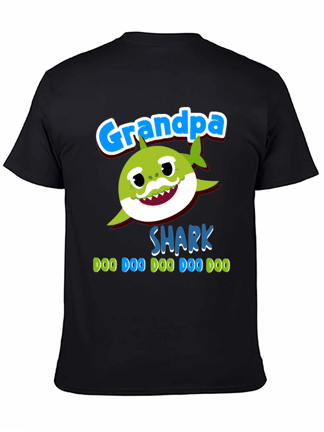 Grandpa Shark Graphic Tee - Doo Doo Doo