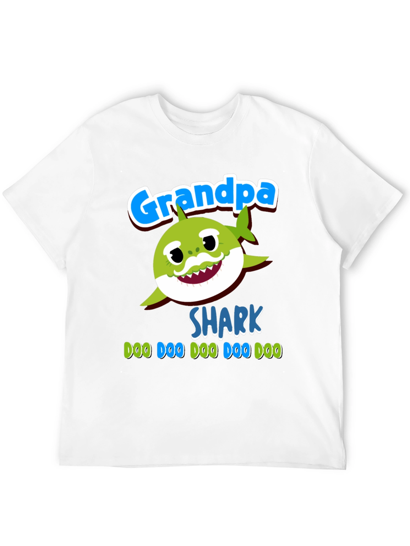 Grandpa Shark Graphic Tee - Doo Doo Doo
