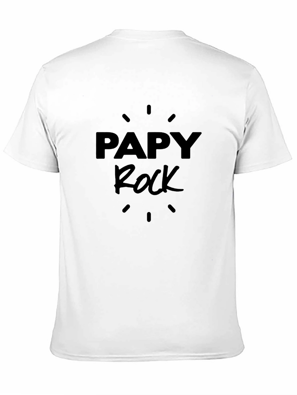 PAPY Rock Graphic Black T-Shirt