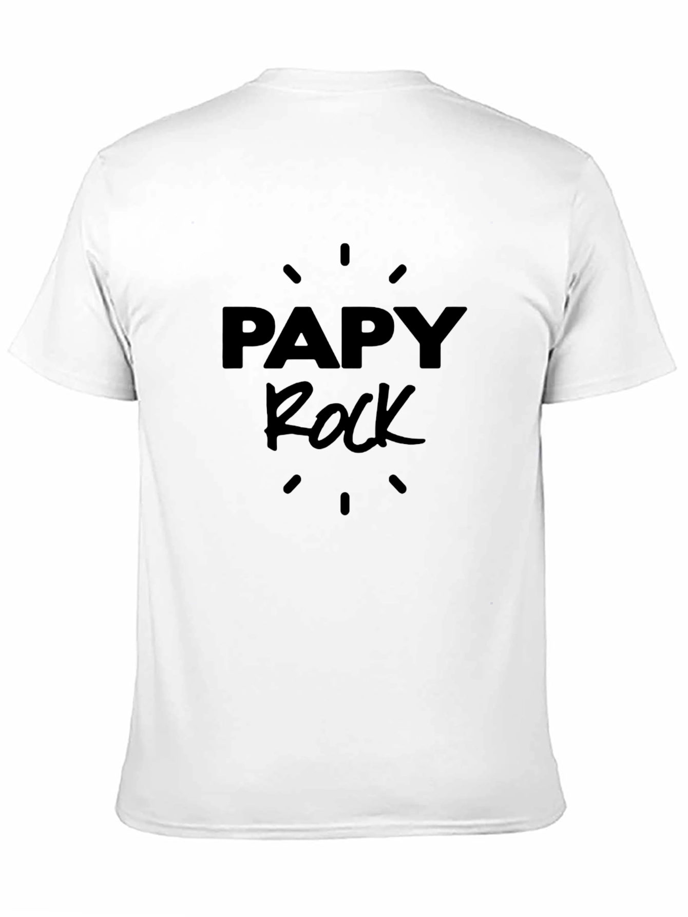 PAPY Rock Graphic Black T-Shirt
