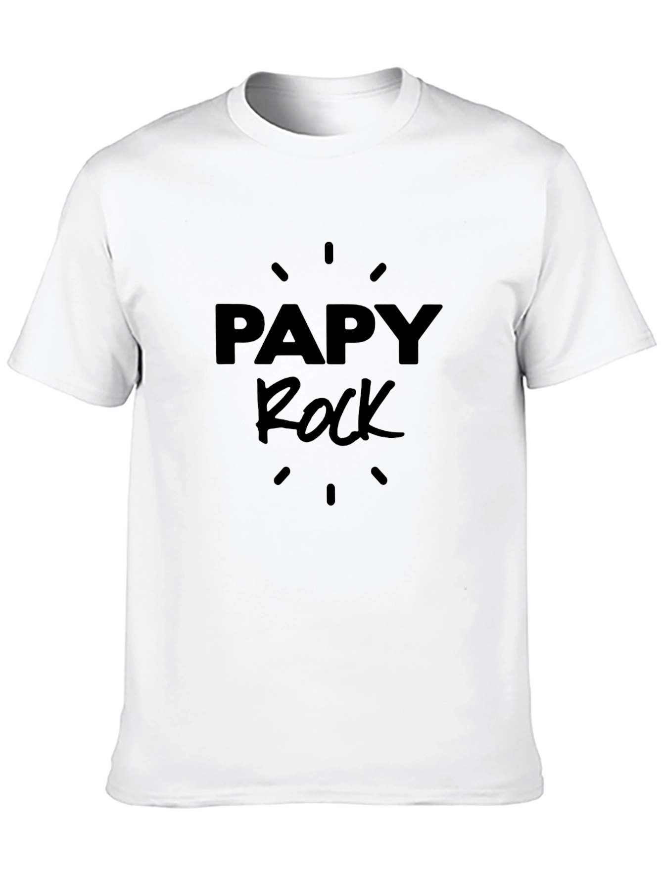 PAPY Rock Graphic Black T-Shirt