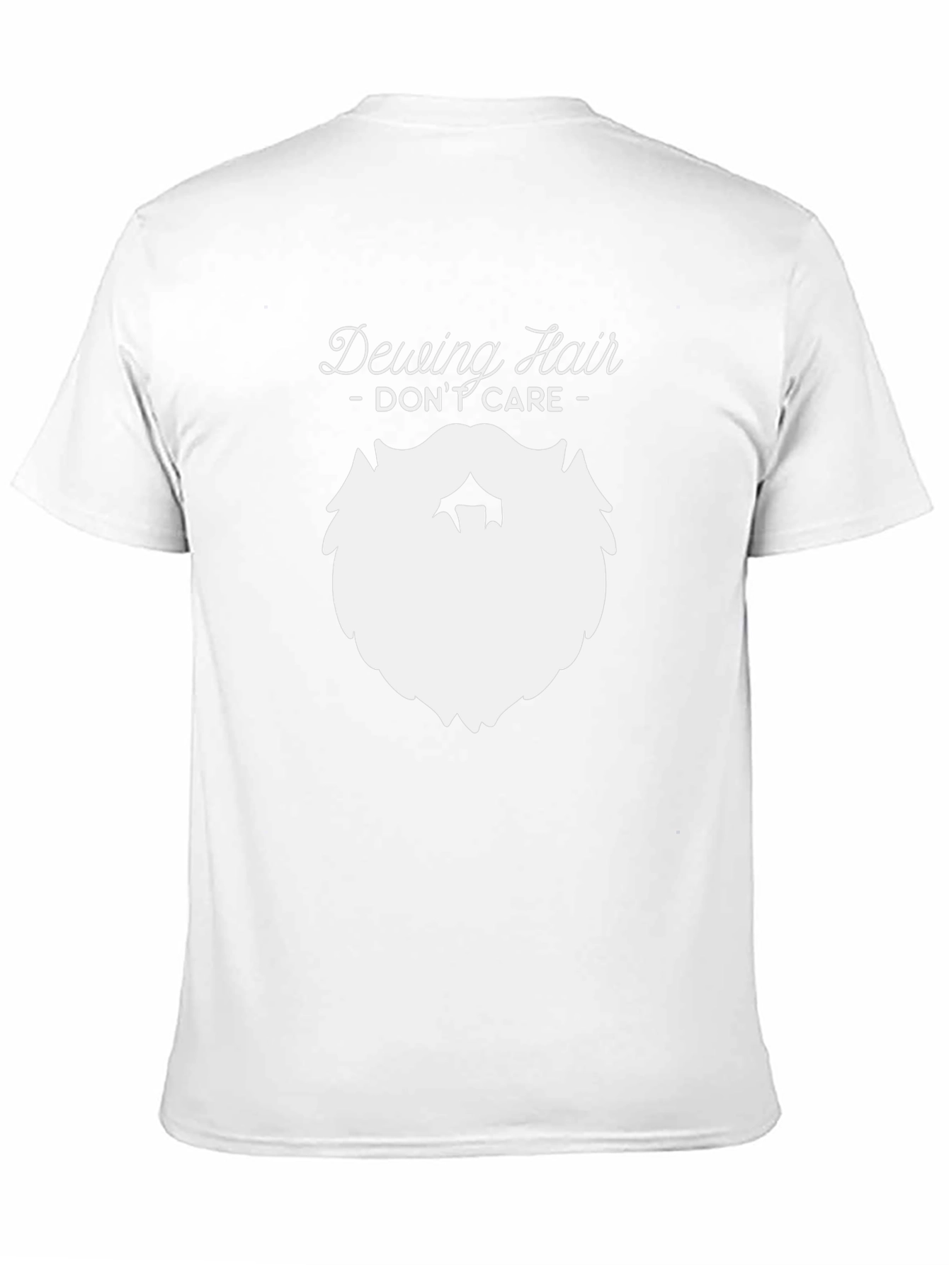 Funny Dewing Hair Dont Care T-Shirt