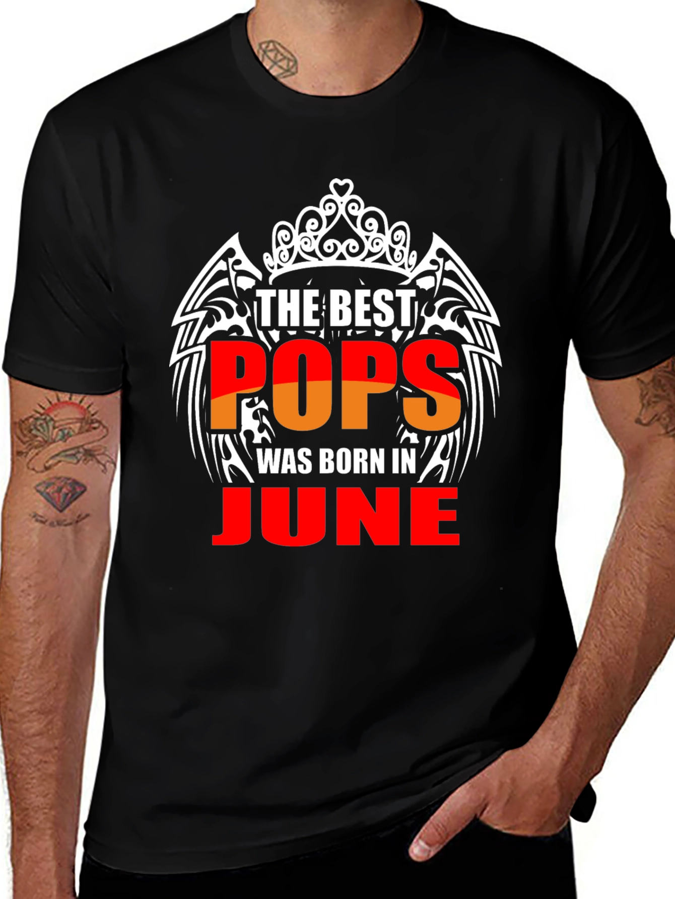 The Best Pops Born in June T-Shirt