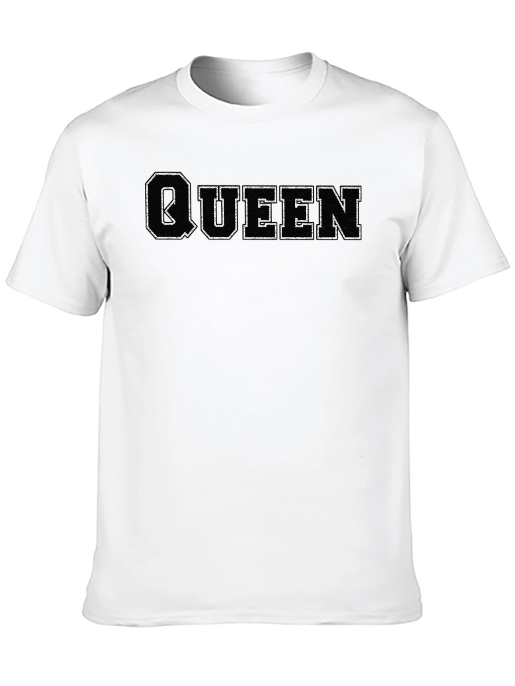 Queen Graphic T-Shirt - Black Crew Neck Tee