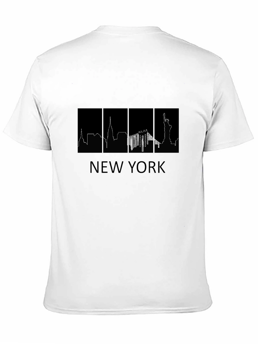New York Skyline Graphic T-Shirt