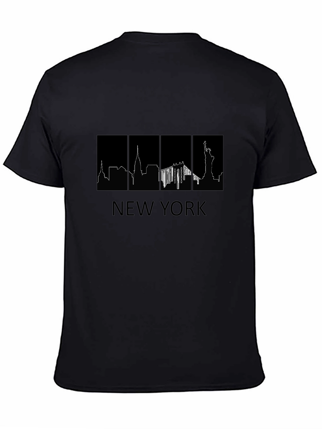 New York Skyline Graphic T-Shirt