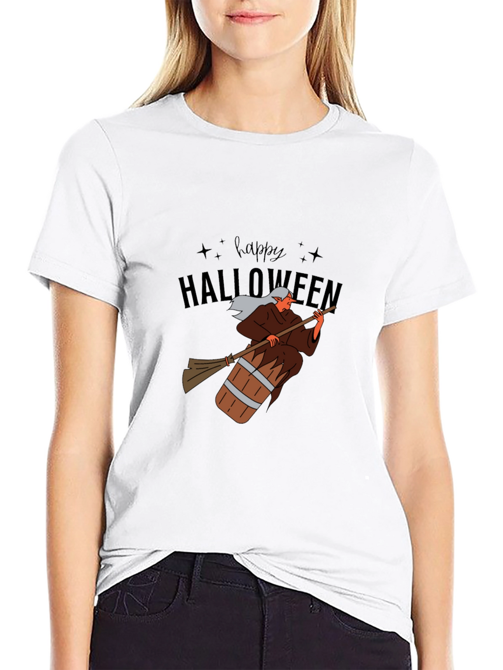 Happy Halloween Witch T-Shirt