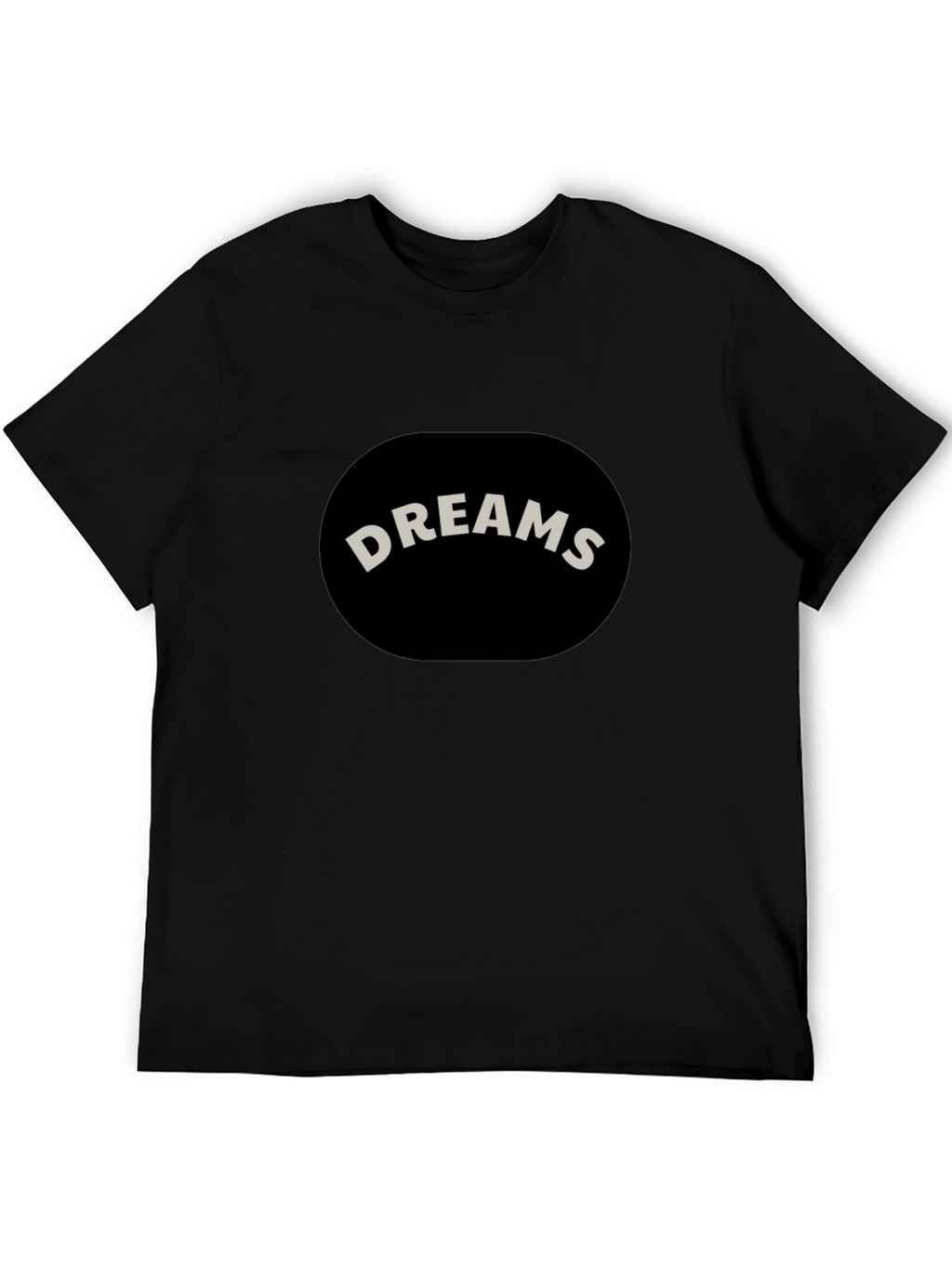 Dreams Graphic Black T-Shirt