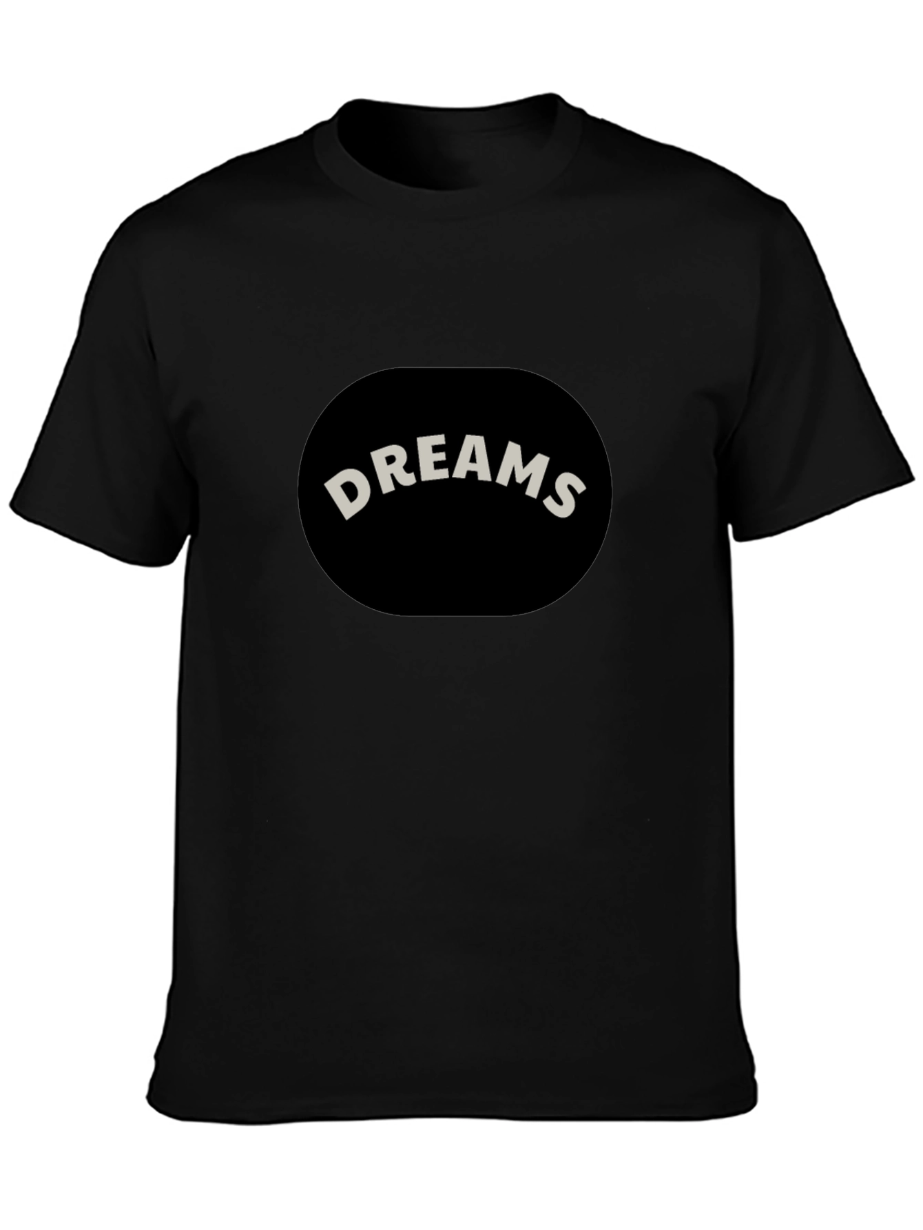 Dreams Graphic Black T-Shirt