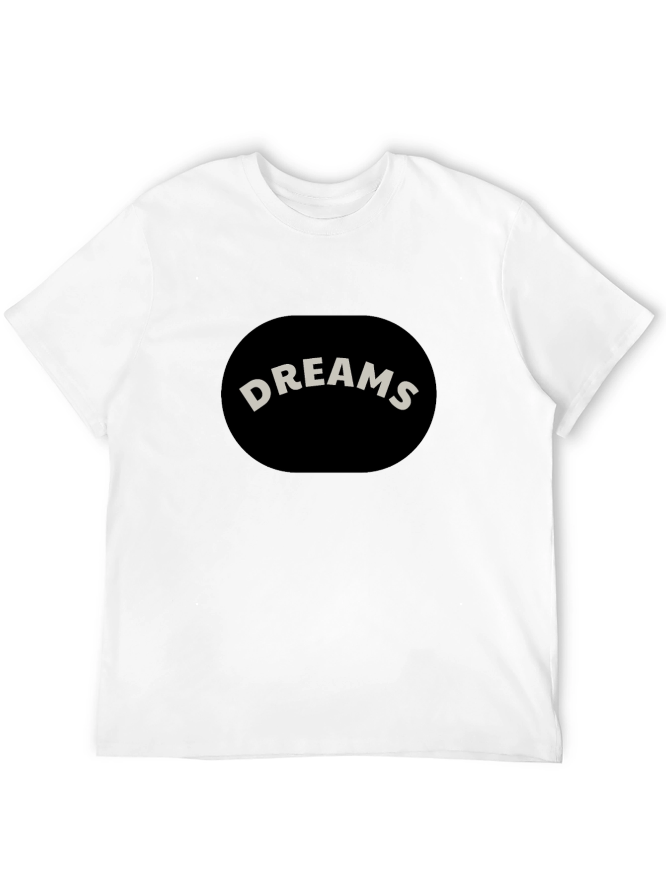 Dreams Graphic Black T-Shirt