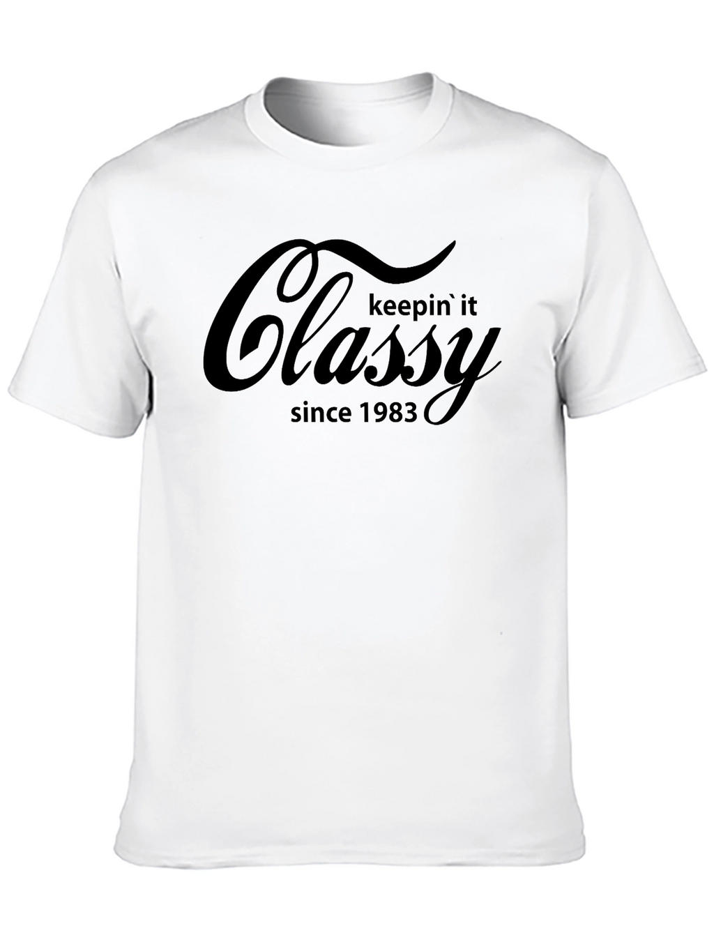 Classy Since 1983 Black T-Shirt
