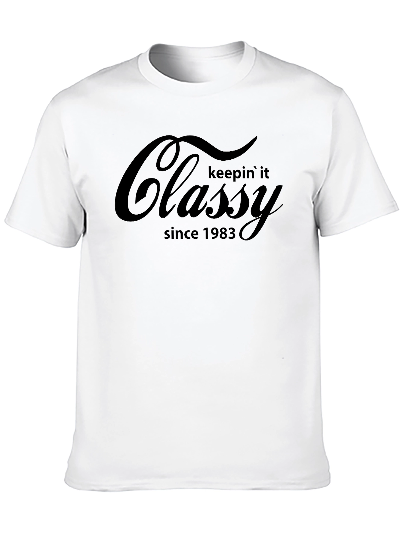 Classy Since 1983 Black T-Shirt