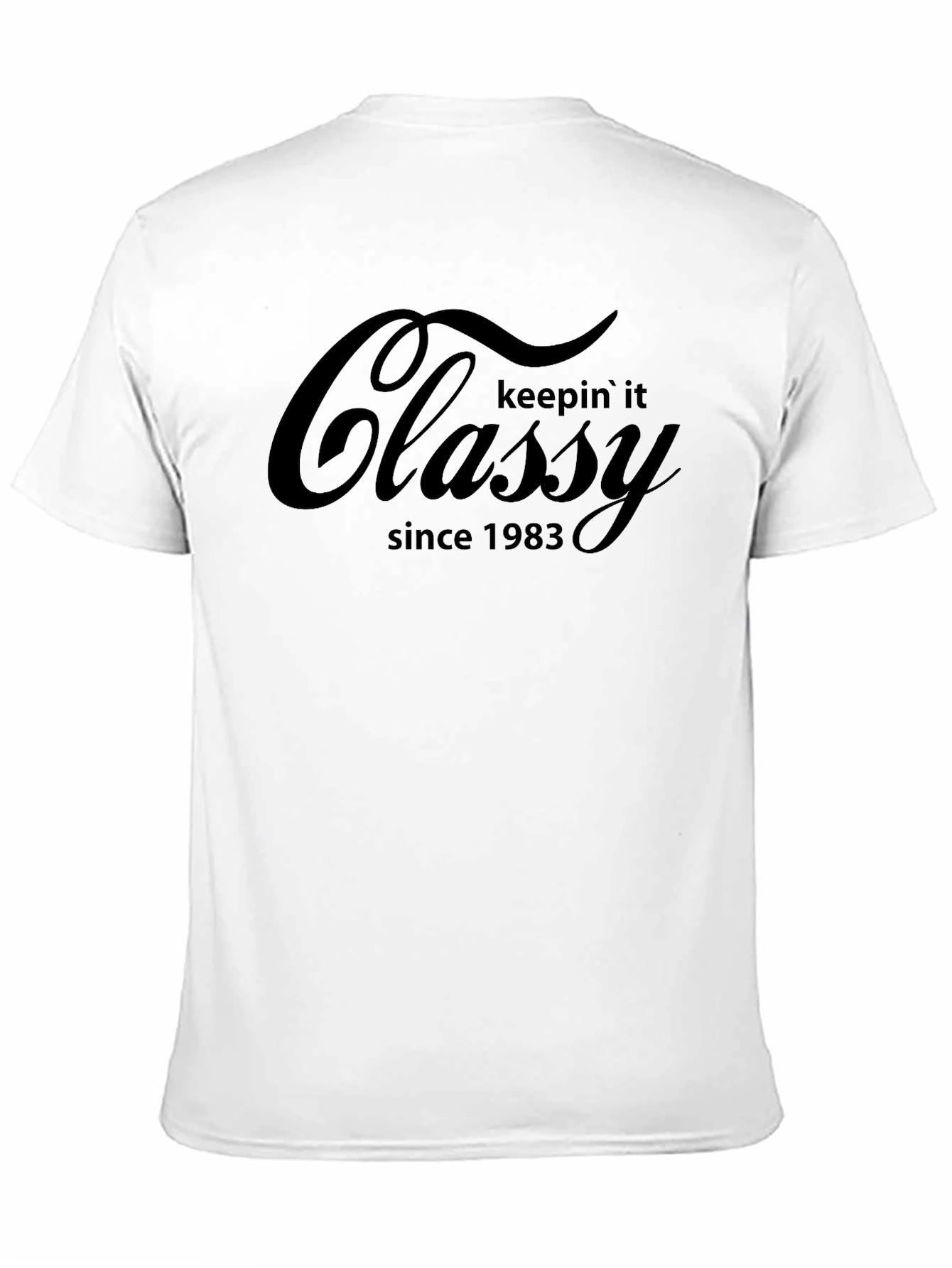 Classy Since 1983 Black T-Shirt