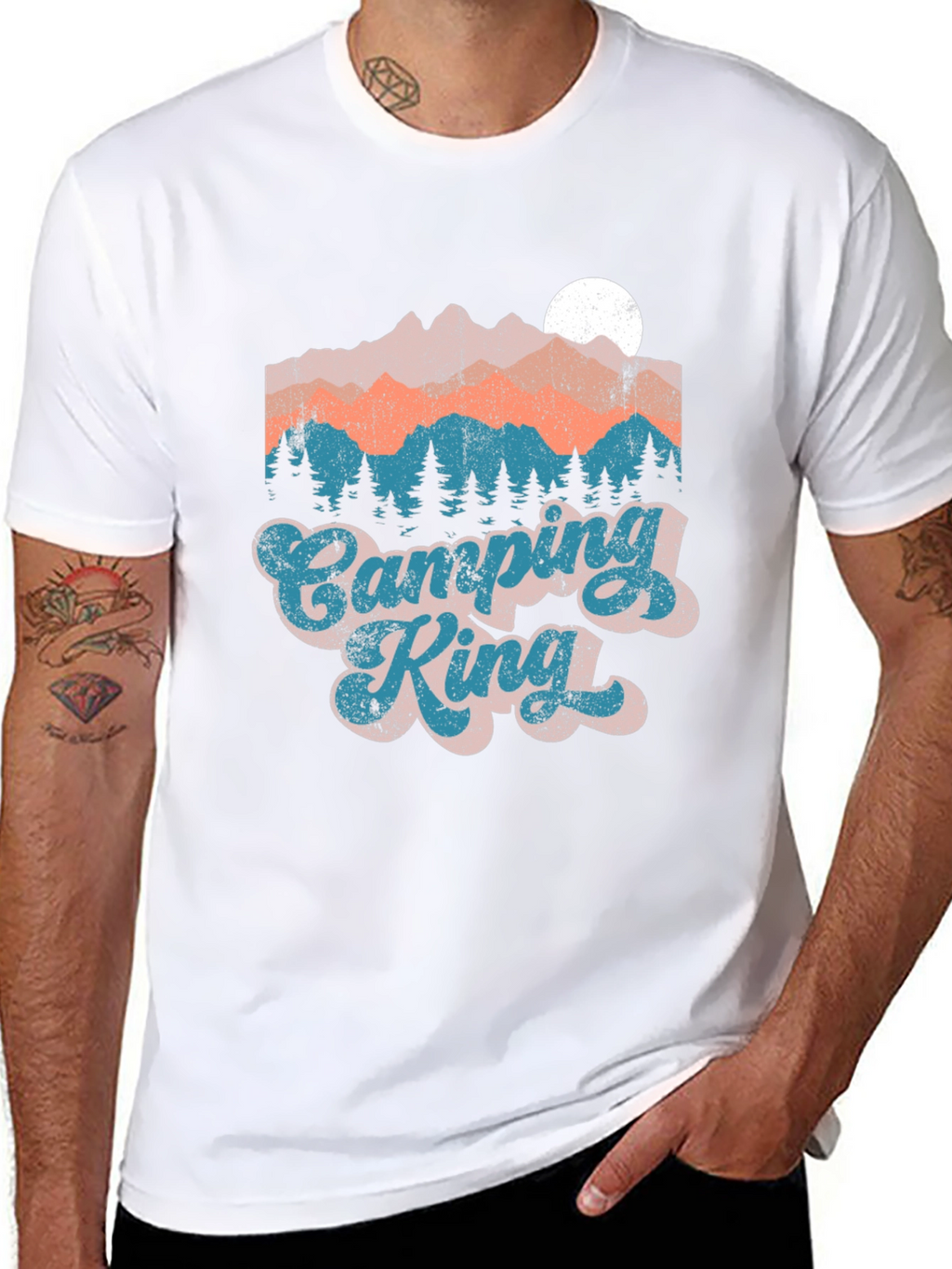 Camping King Graphic T-Shirt