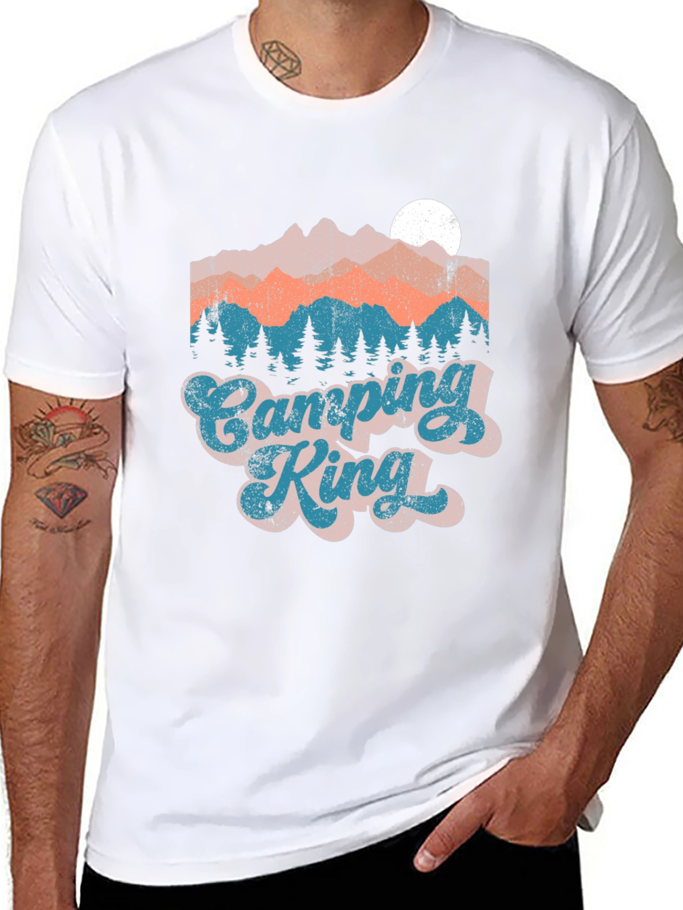 Camping King Graphic T-Shirt