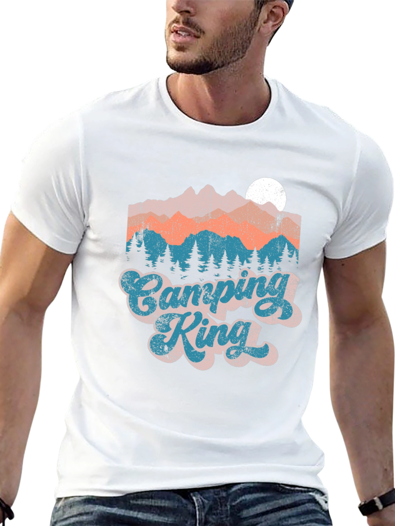 Camping King Graphic T-Shirt