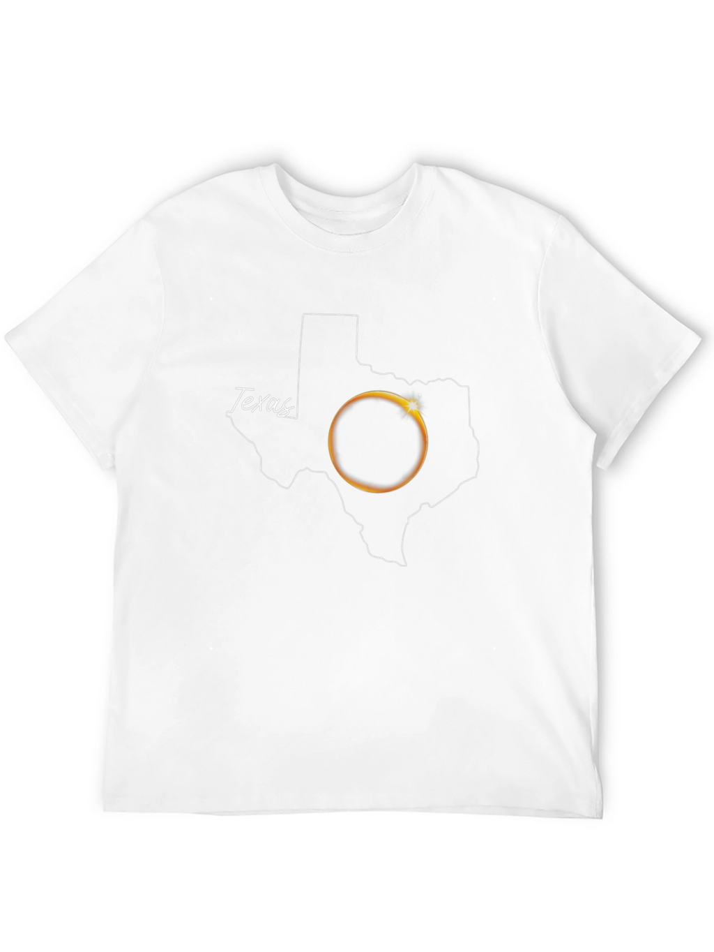 Texas Eclipse T-Shirt - Black