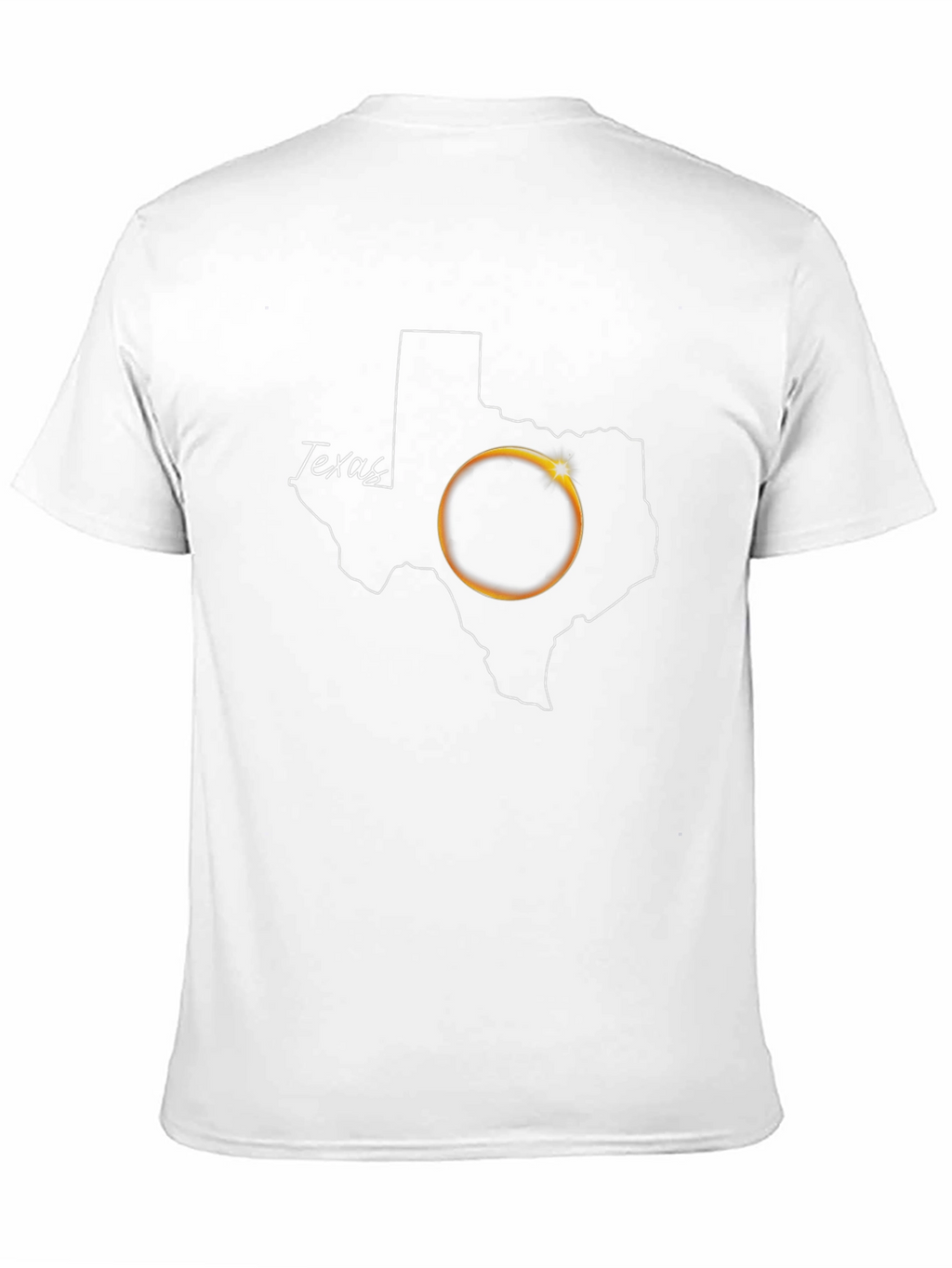 Texas Eclipse T-Shirt - Black
