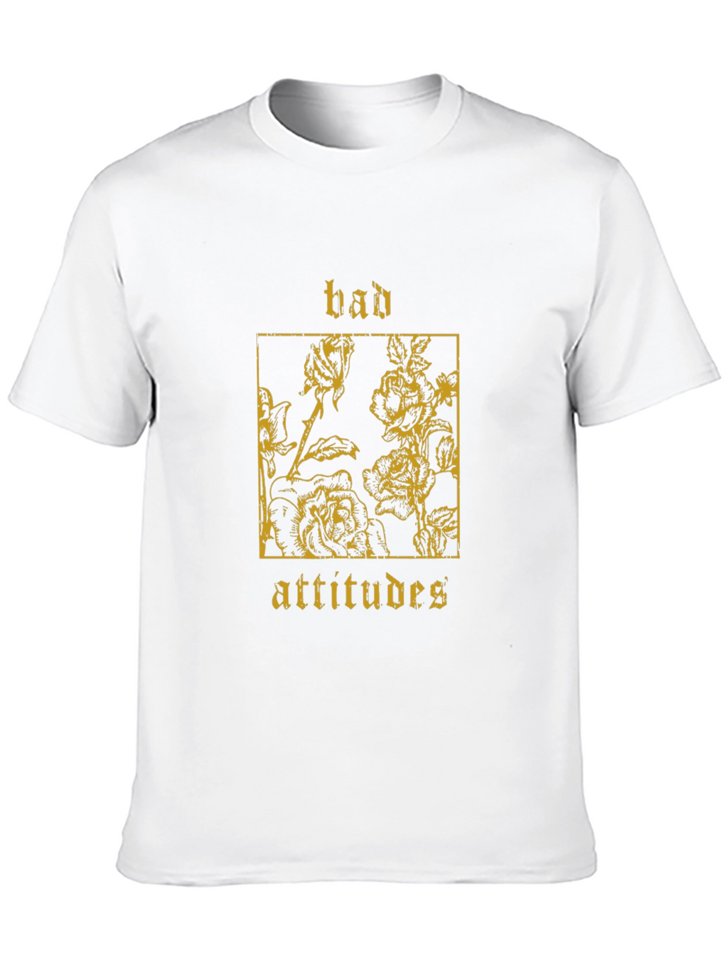 Bad Attitudes Graphic Tee - Black Unisex T-Shirt