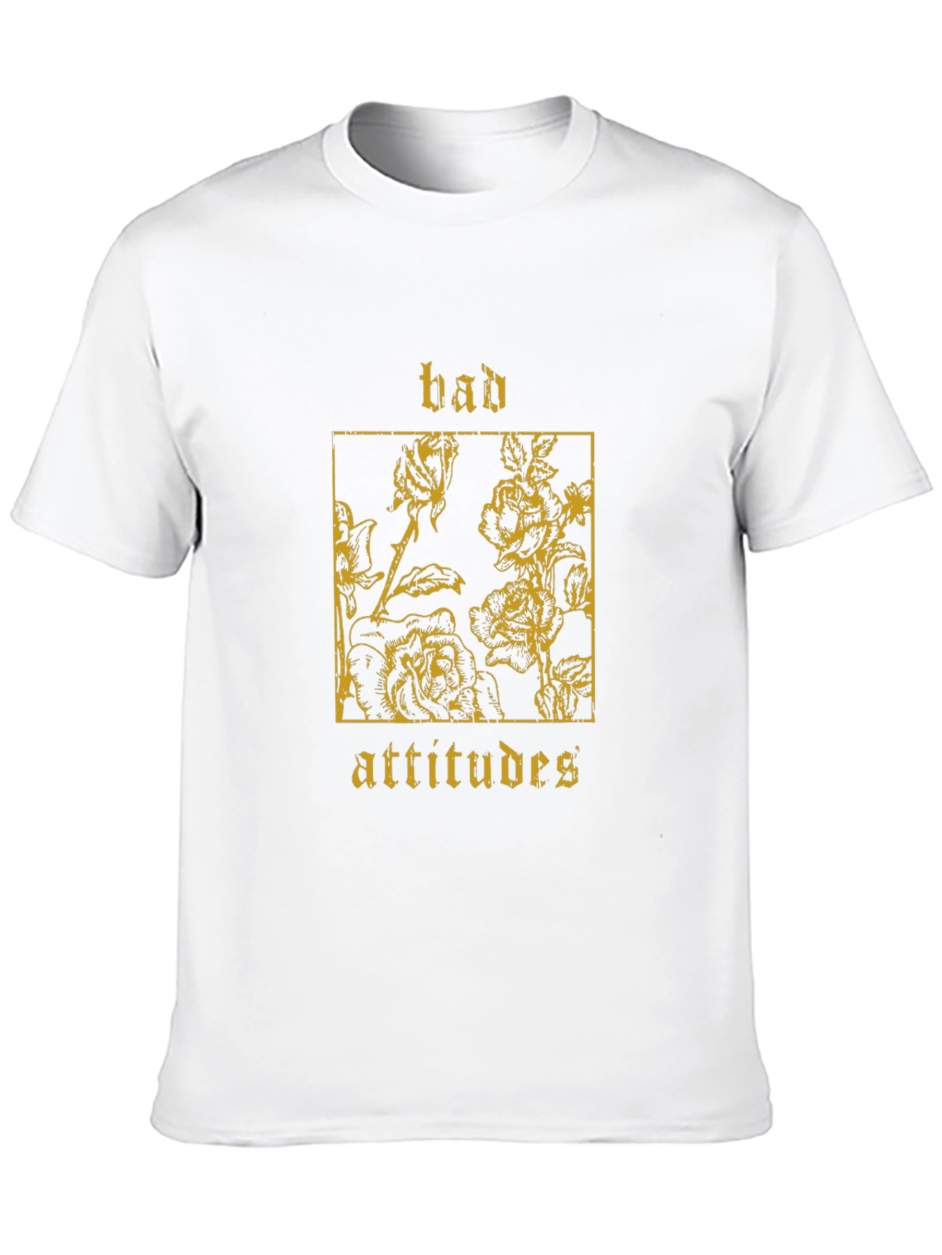 Bad Attitudes Graphic Tee - Black Unisex T-Shirt