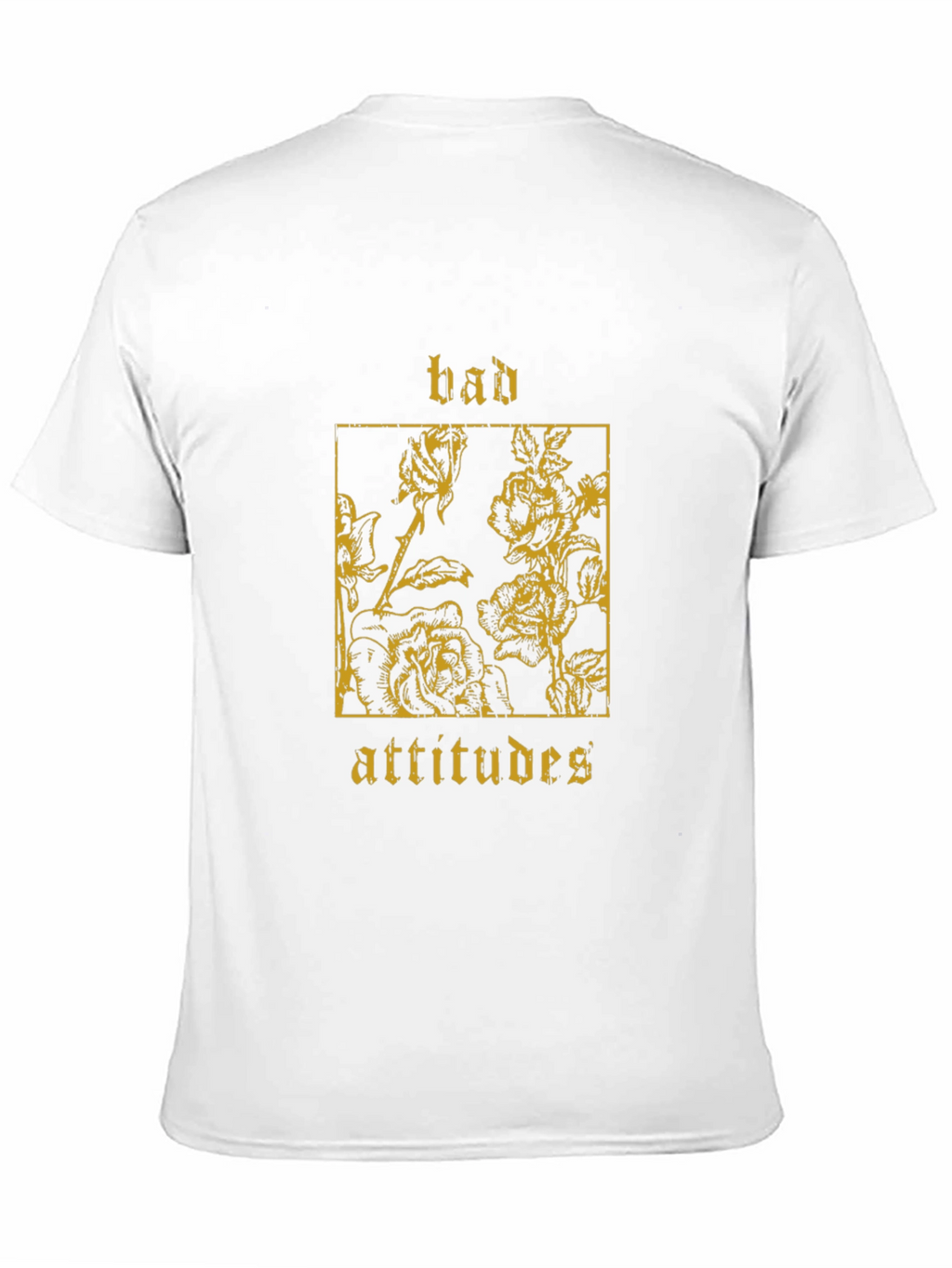 Bad Attitudes Graphic Tee - Black Unisex T-Shirt