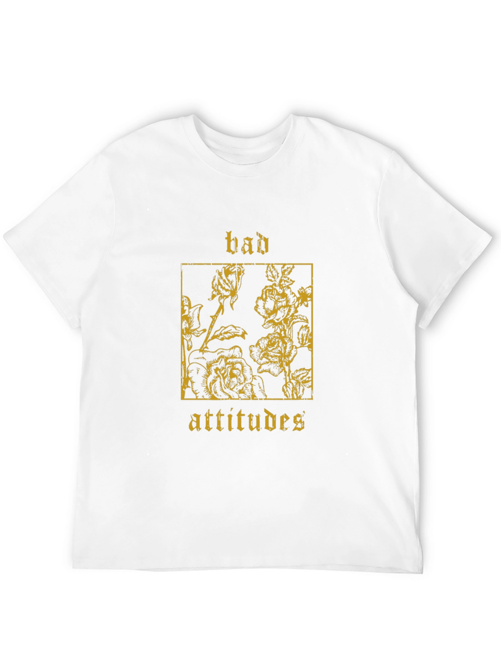 Bad Attitudes Graphic Tee - Black Unisex T-Shirt