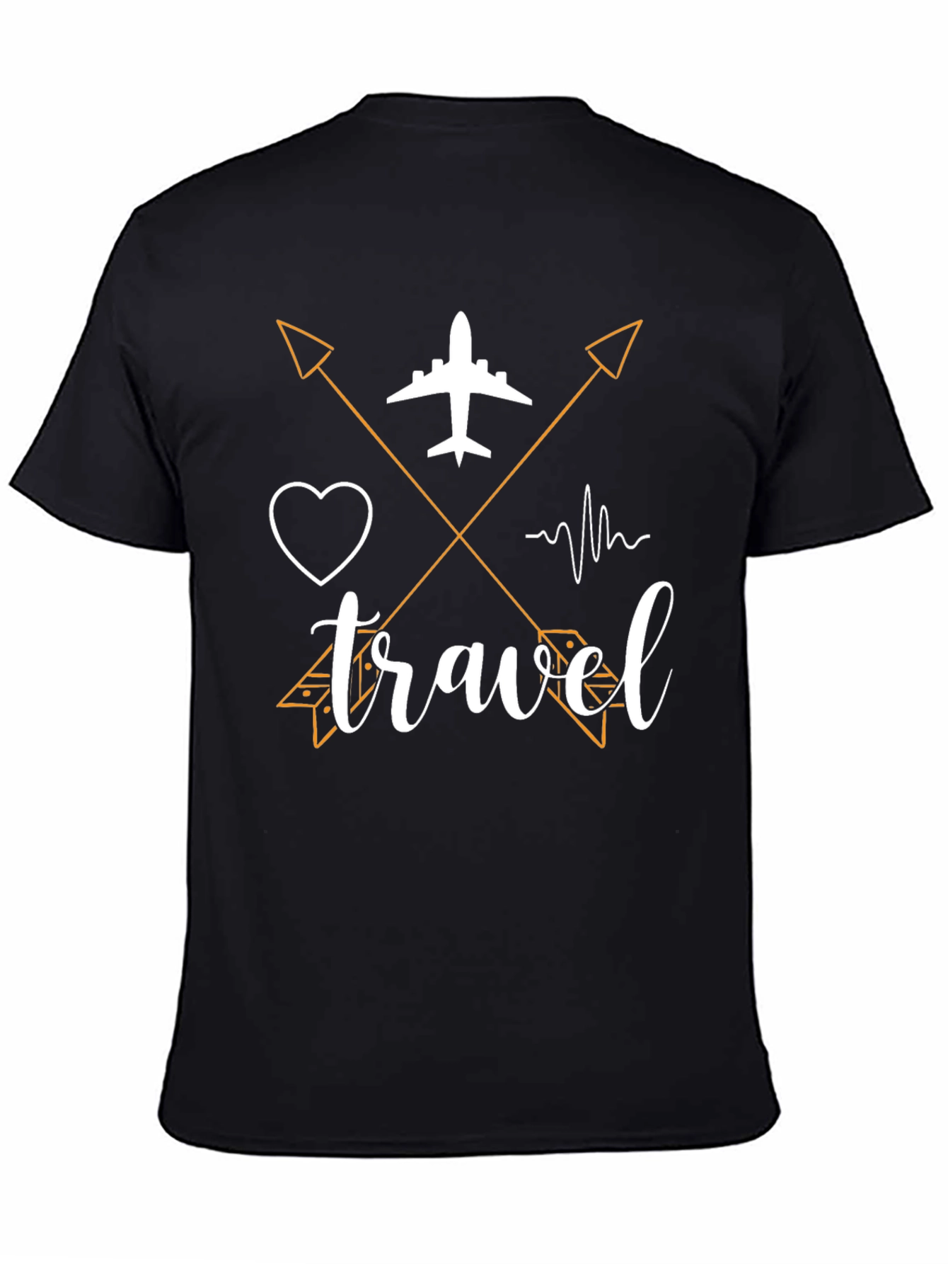Travel Bug Arrow Tee - Wanderlust Adventure Shirt