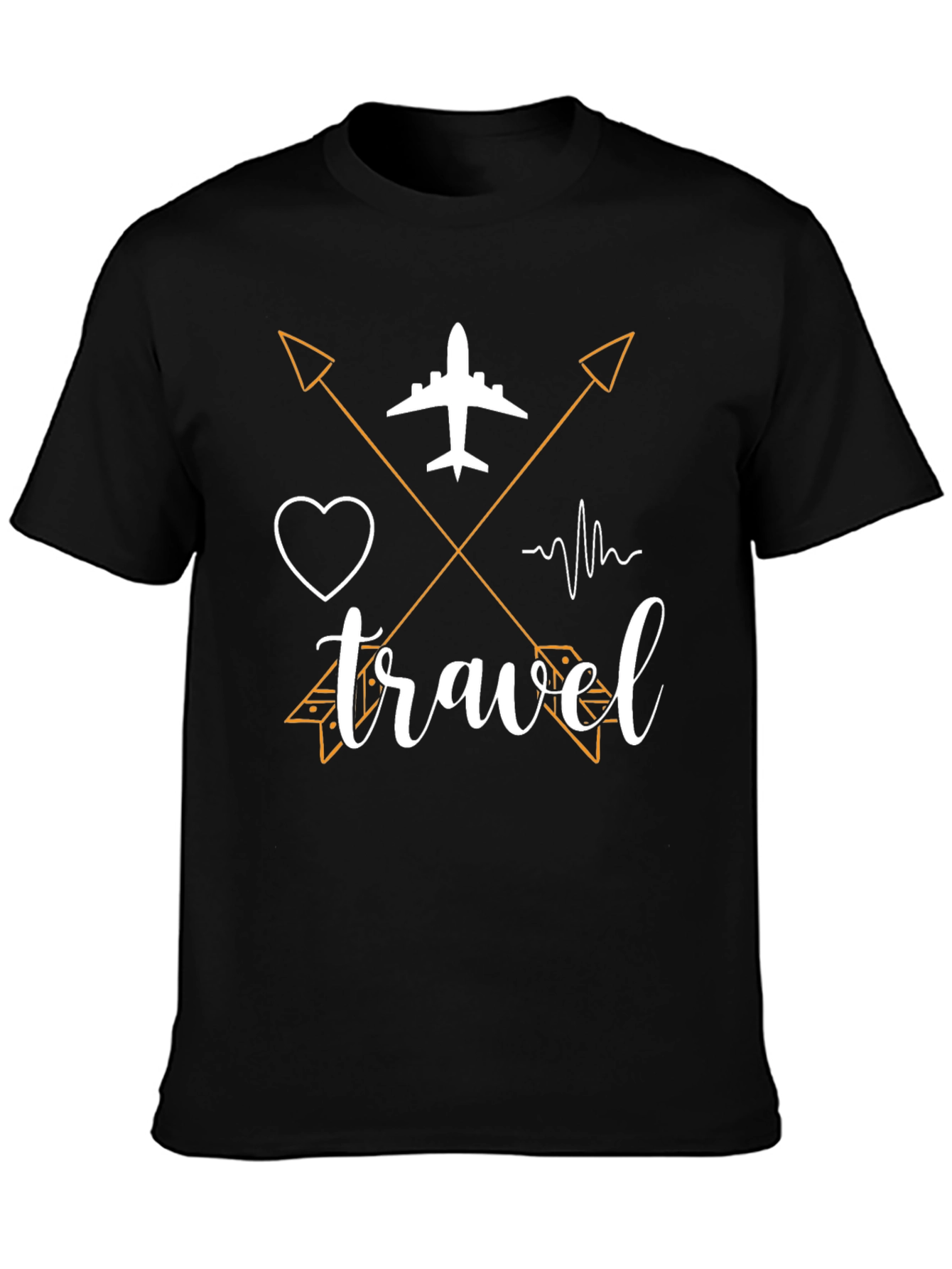 Travel Bug Arrow Tee - Wanderlust Adventure Shirt