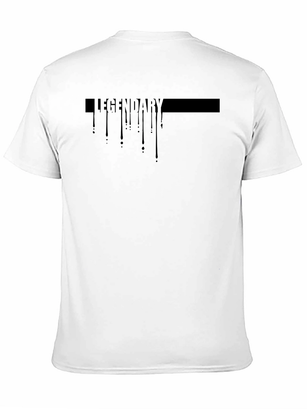Legendary Drip Graphic Black T-Shirt
