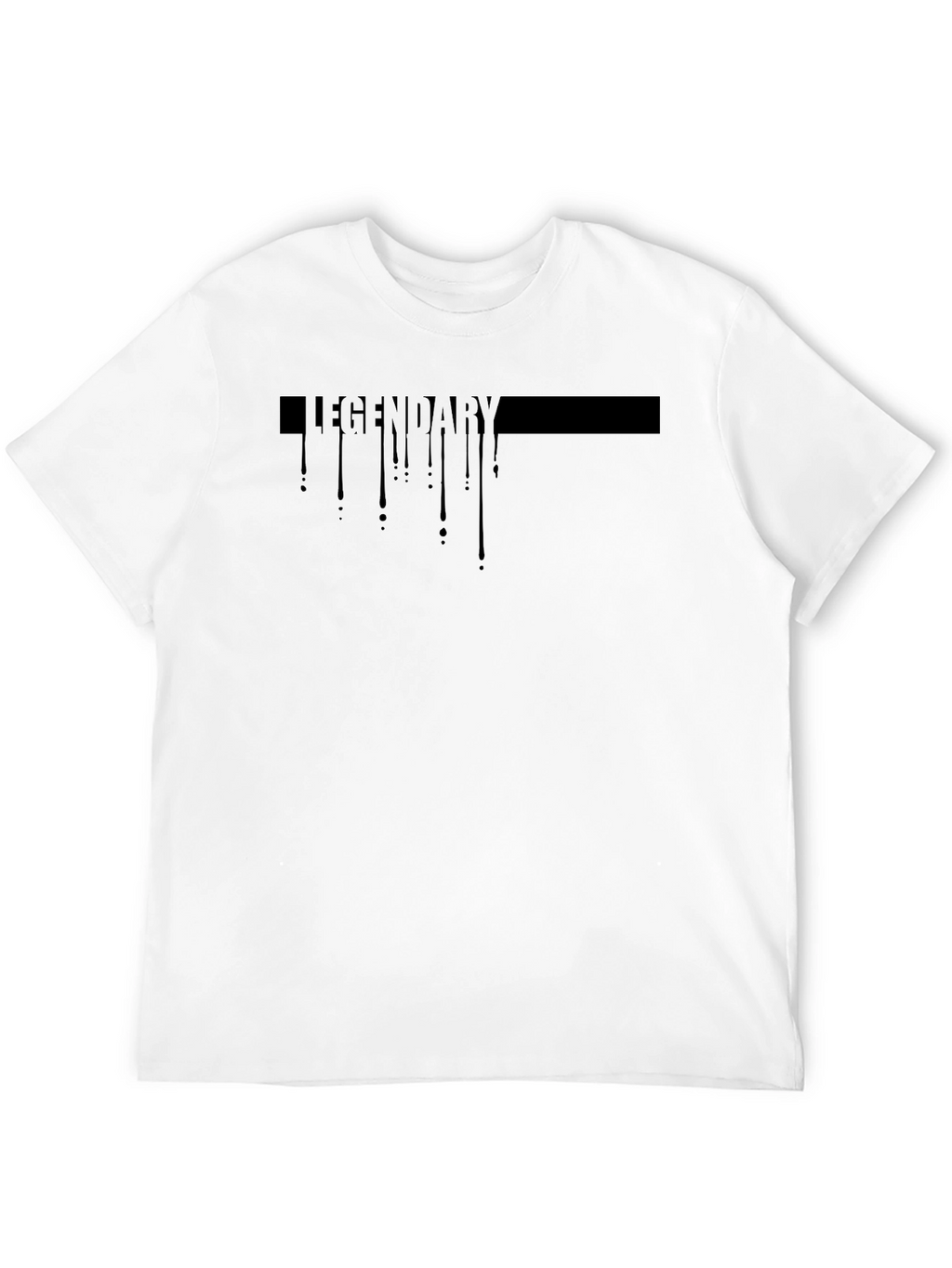 Legendary Drip Graphic Black T-Shirt
