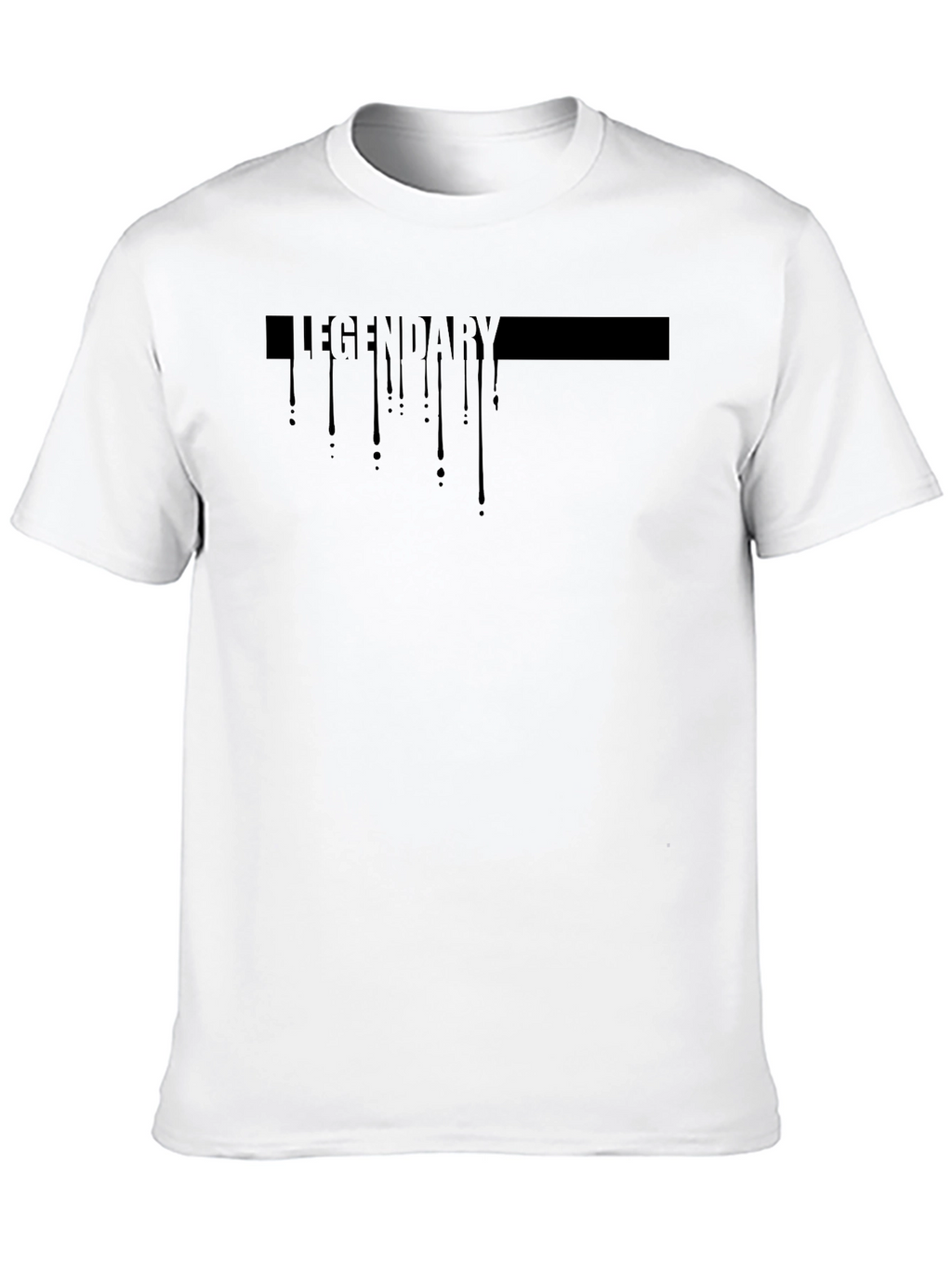 Legendary Drip Graphic Black T-Shirt