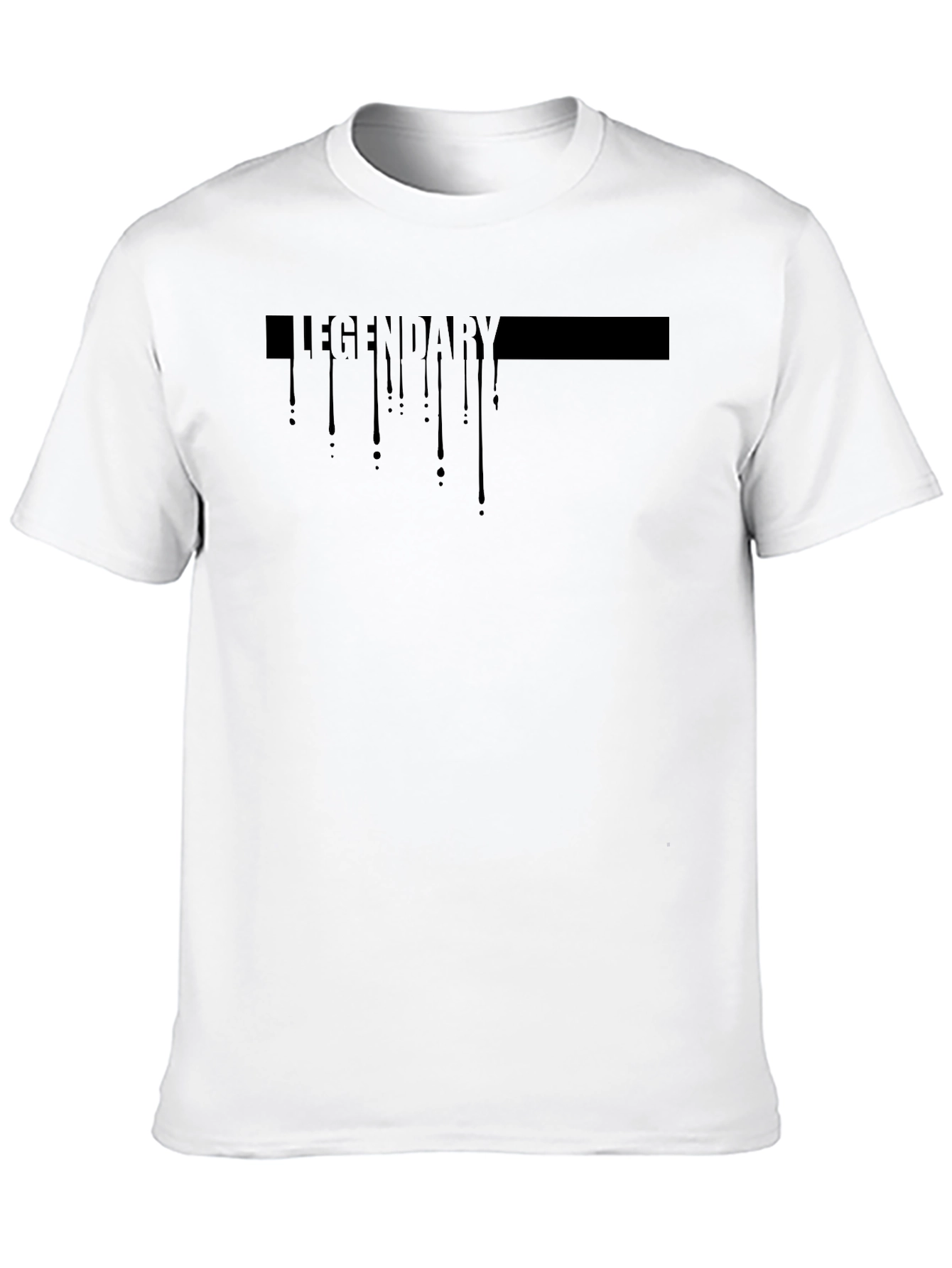 Legendary Drip Graphic Black T-Shirt