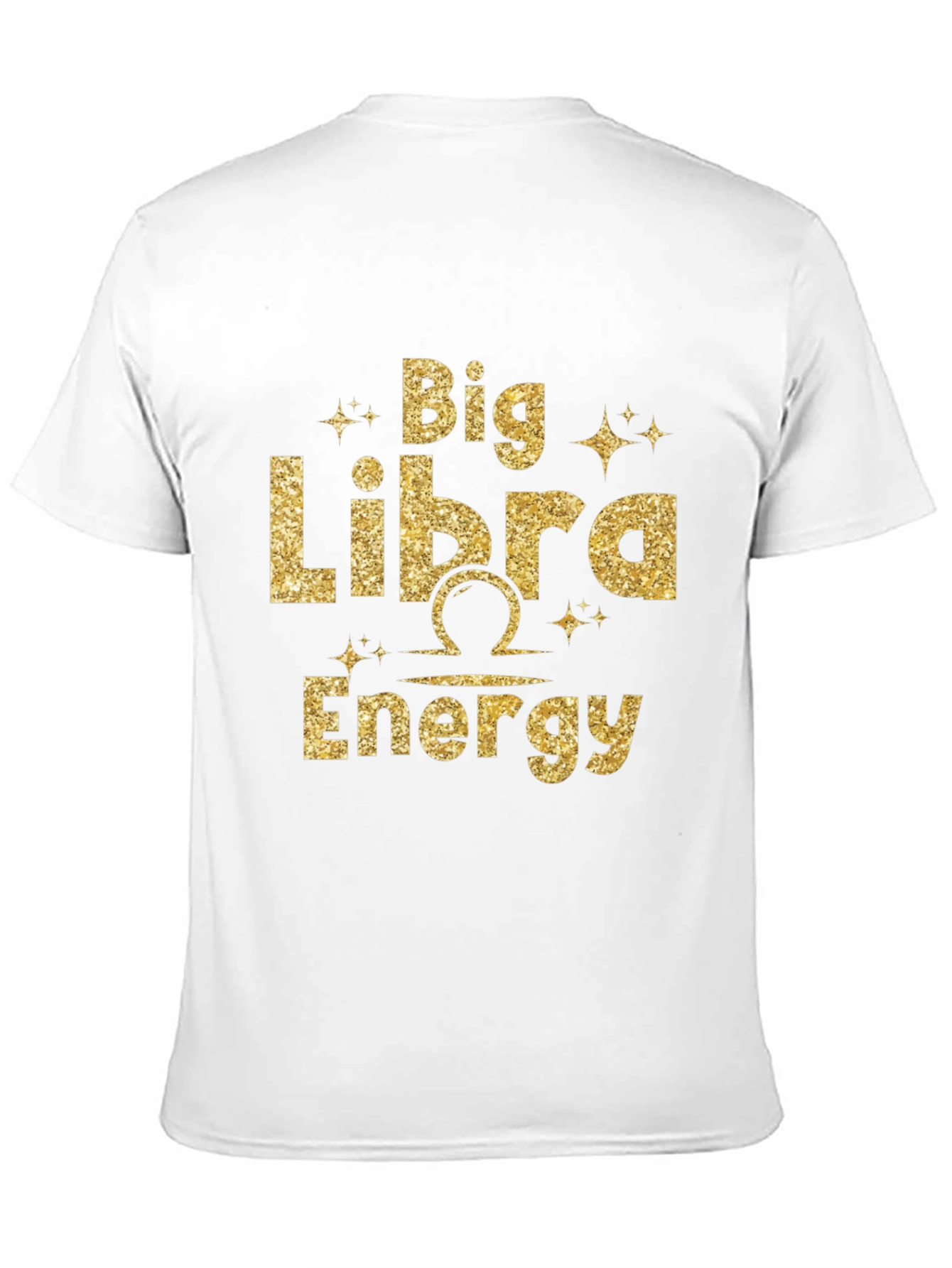 Big Libra Energy Graphic T-Shirt - Zodiac Sign Tee
