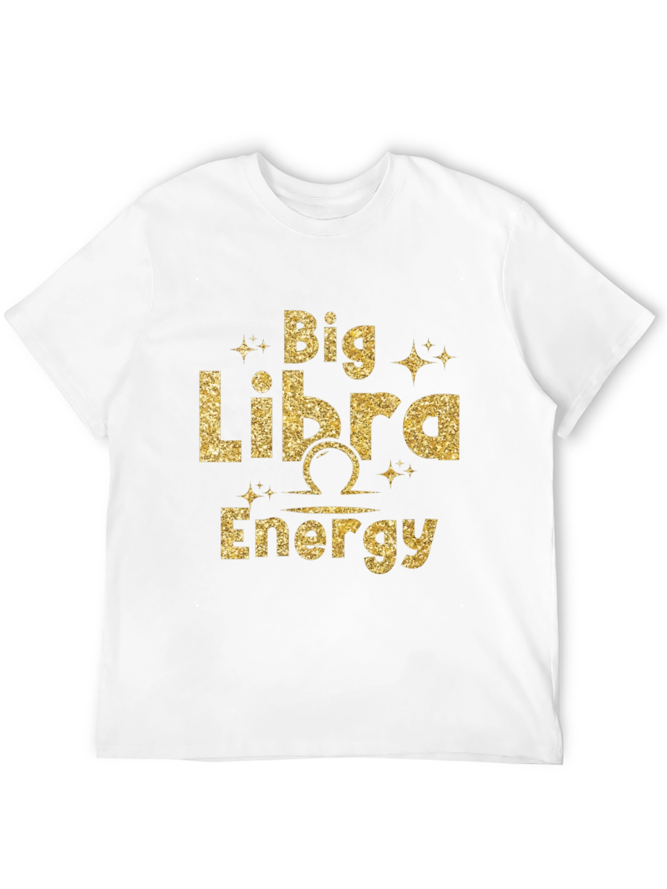 Big Libra Energy Graphic T-Shirt - Zodiac Sign Tee