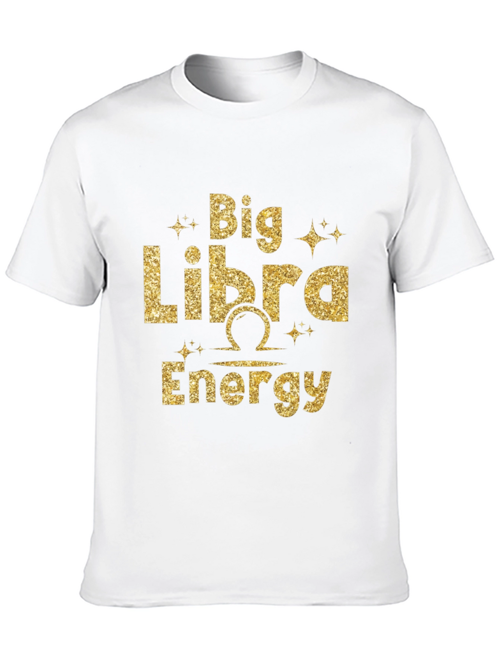 Big Libra Energy Graphic T-Shirt - Zodiac Sign Tee